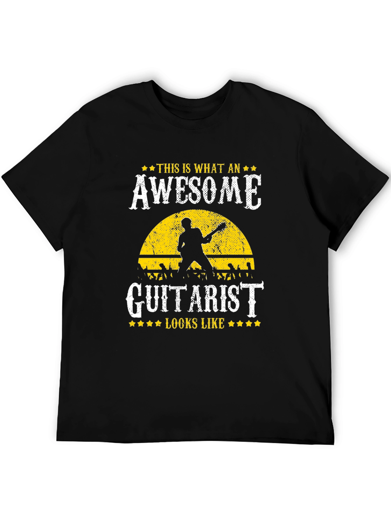 Awesome Guitarist Graphic T-Shirt - Music Lover Tee - 5