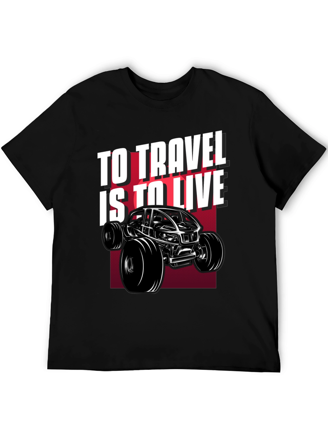 Travel Buggy Graphic Tee - Adventure Awaits! - 5