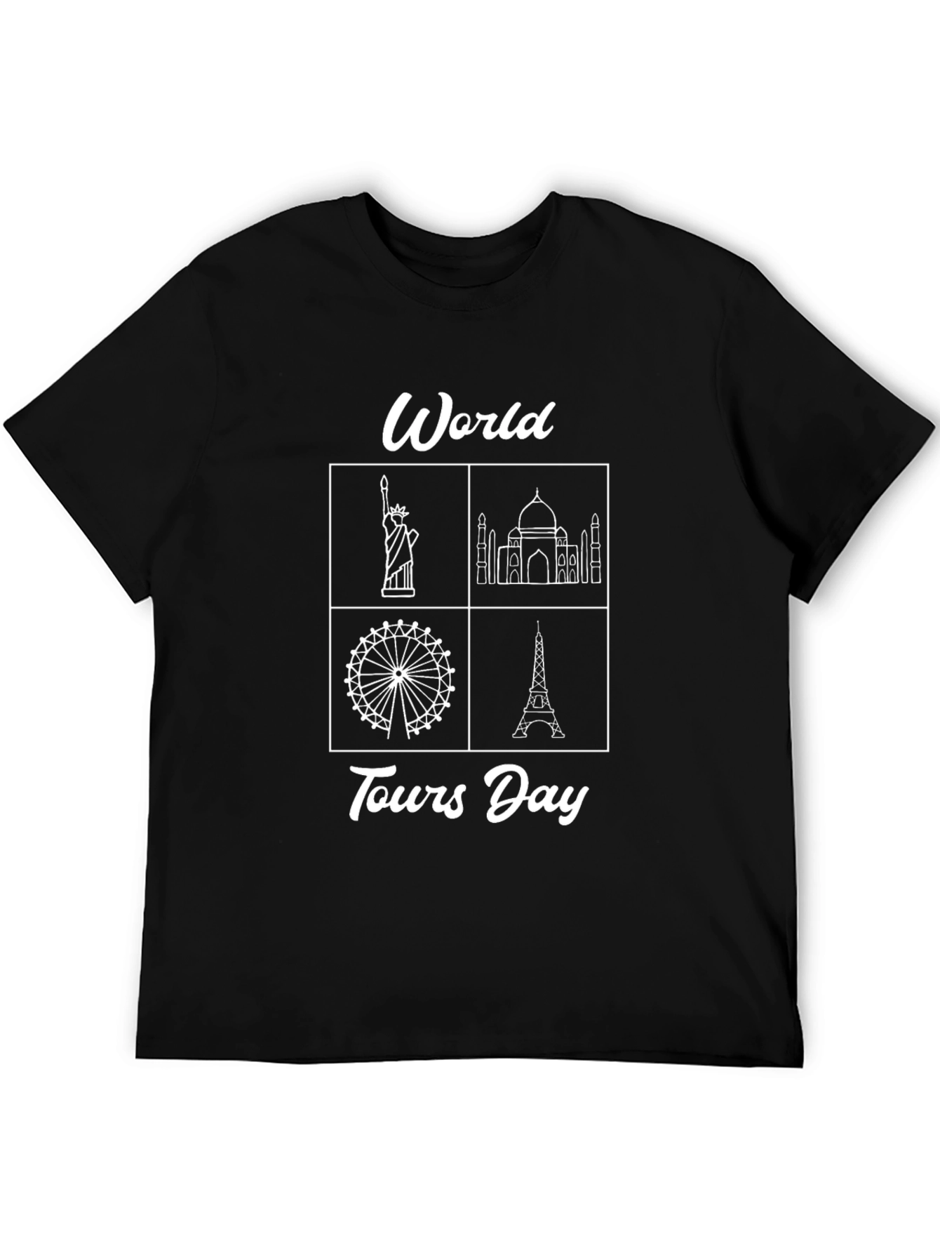 World Tours Day T-Shirt - Travel Souvenir - 5