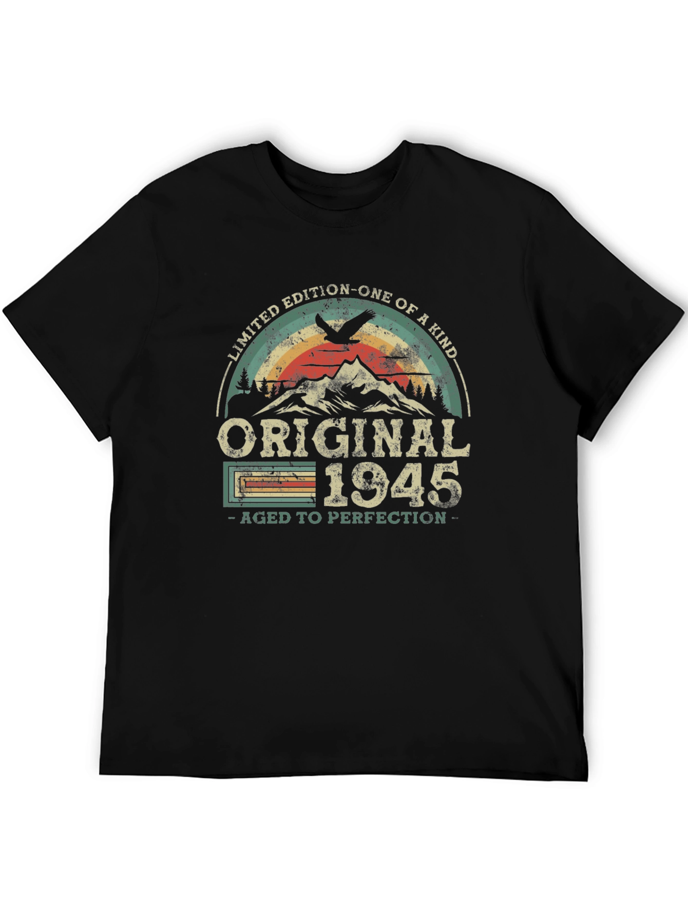 Black Original 1945 Limited Edition T-Shirt view 5