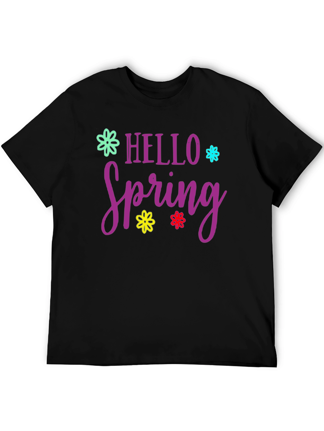 Hello Spring Graphic T-Shirt - 5