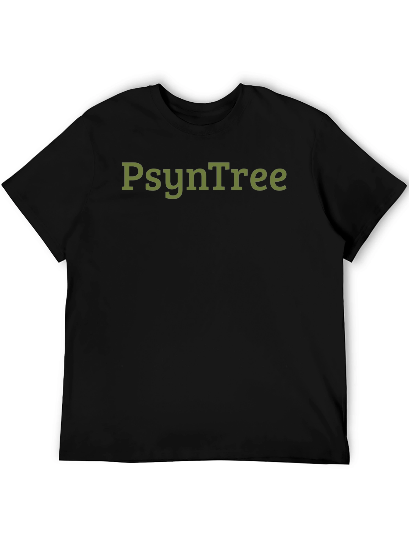 Black PsynTree Graphic Tee - Unique Design, Comfortable Fit view 5
