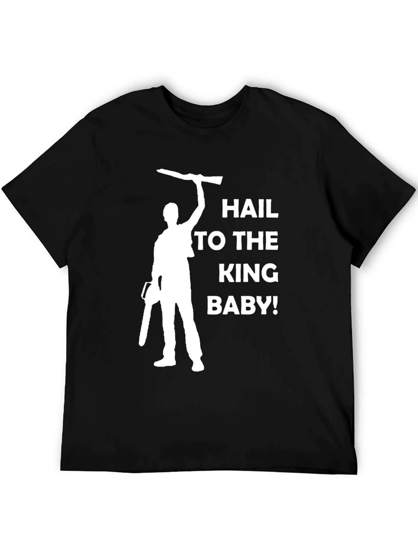 Black Hail to the King Baby T-Shirt view 5