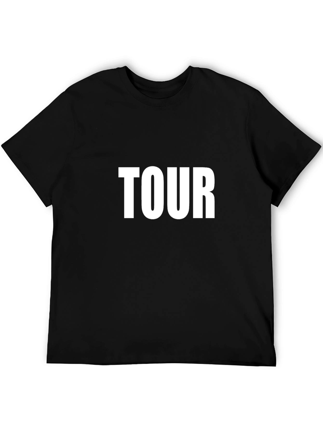 Black Men's Black Tour T-Shirt view 5