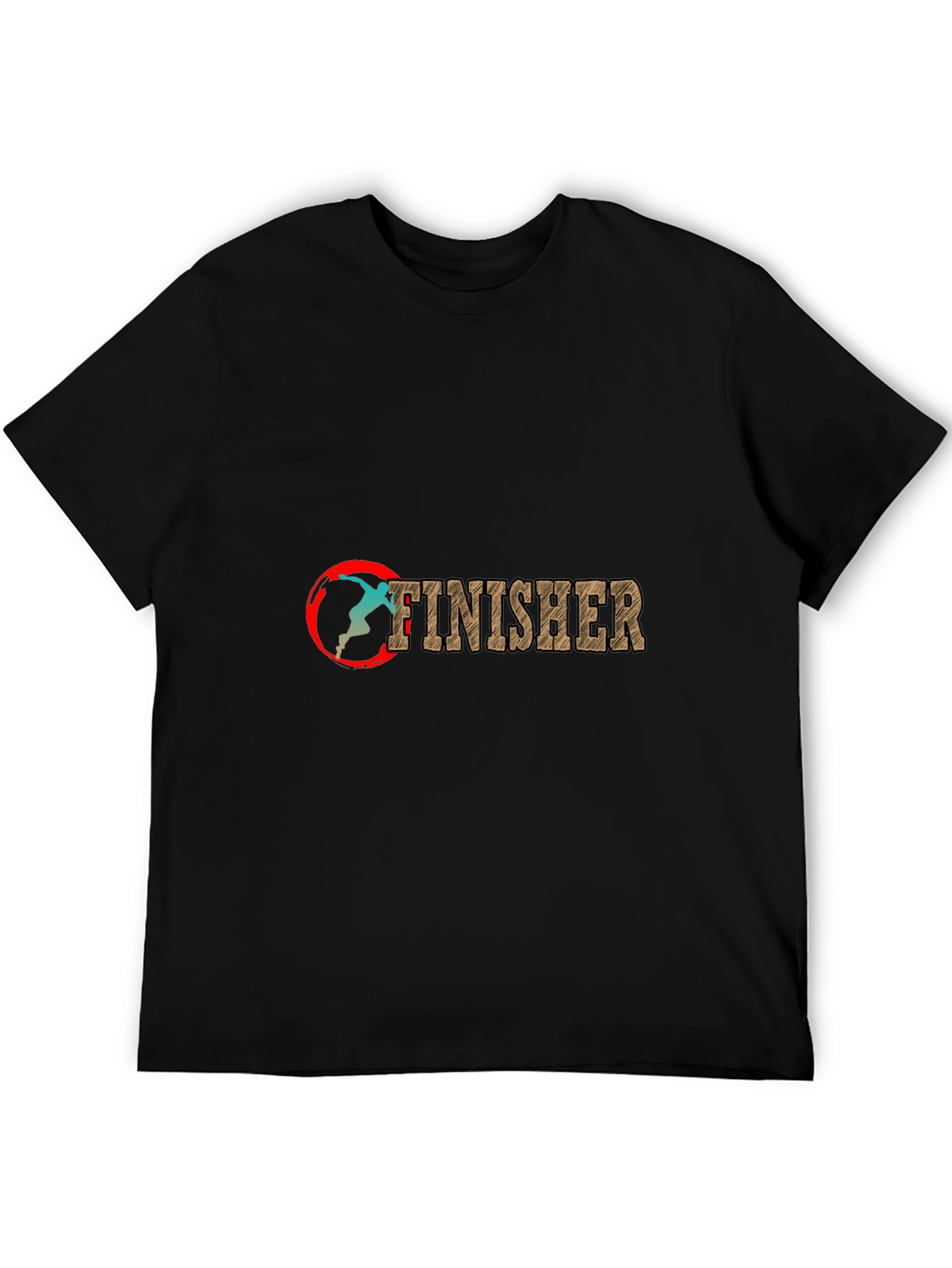 Black Finisher Graphic Tee - Black view 5