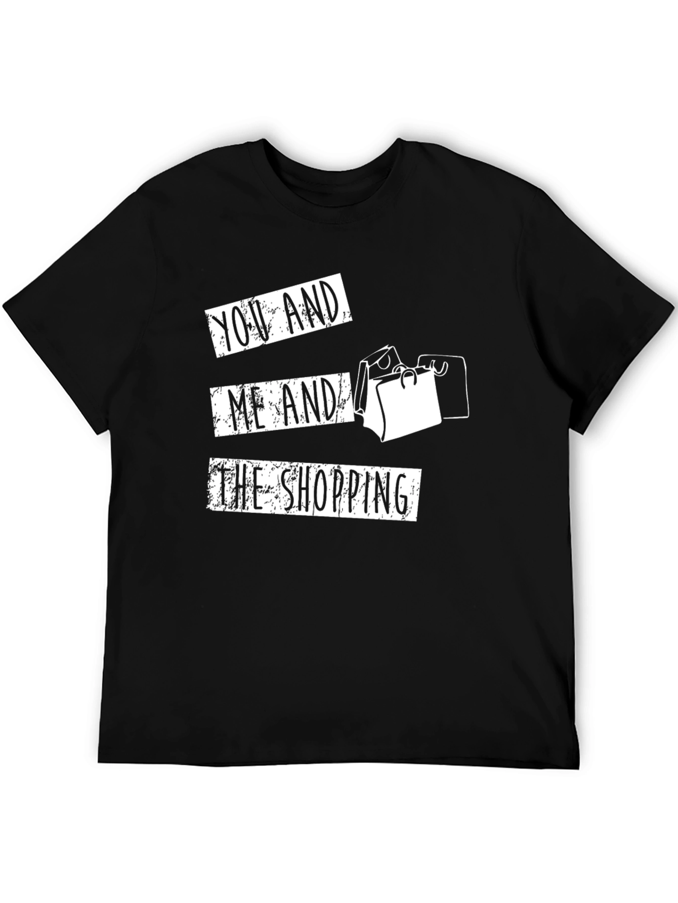 Black Shopping Trip T-Shirt view 5