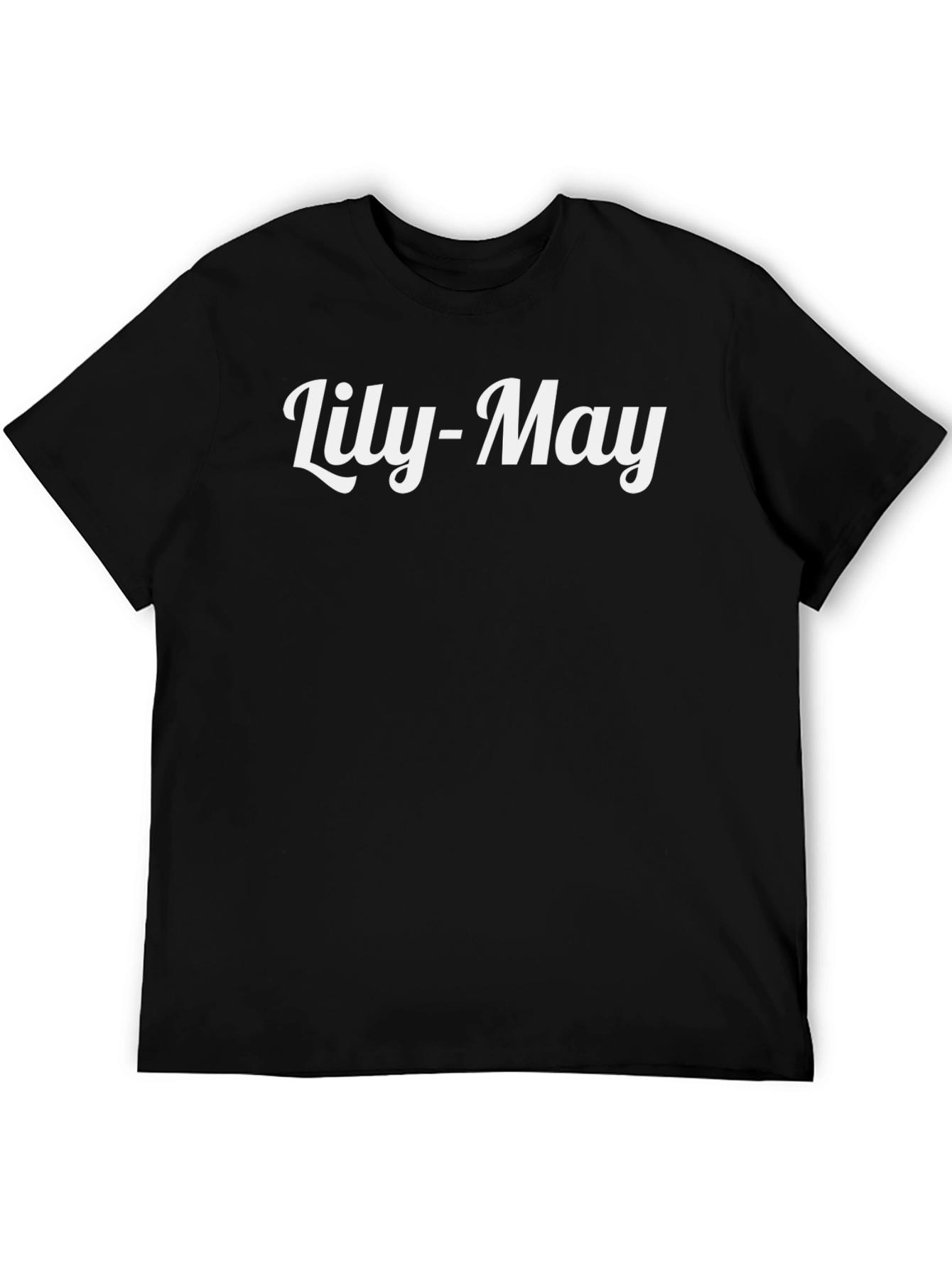 Black Lily-May Black Cotton Blend T-Shirt view 5