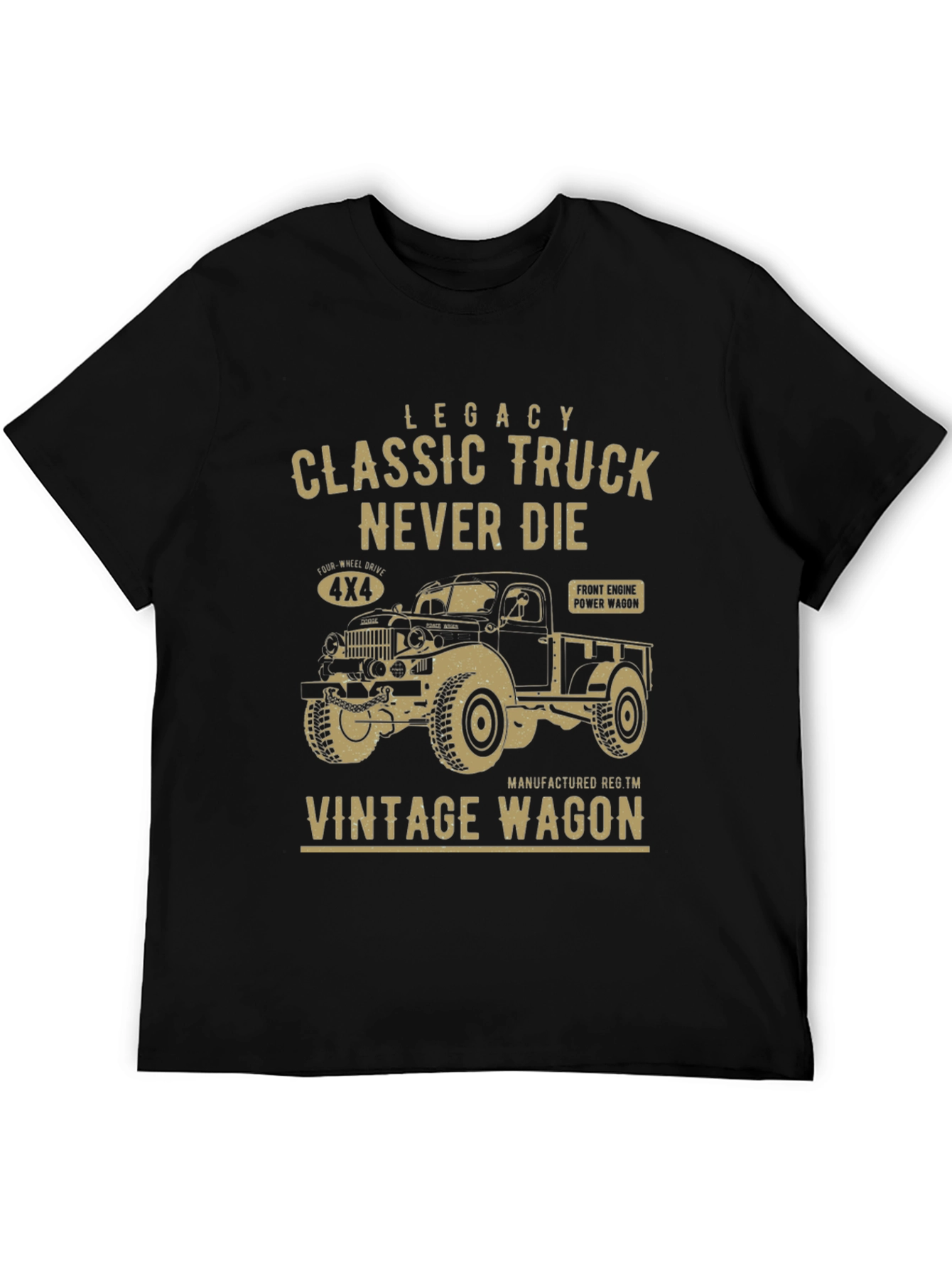 Black Legacy Classic Truck Graphic T-Shirt view 5