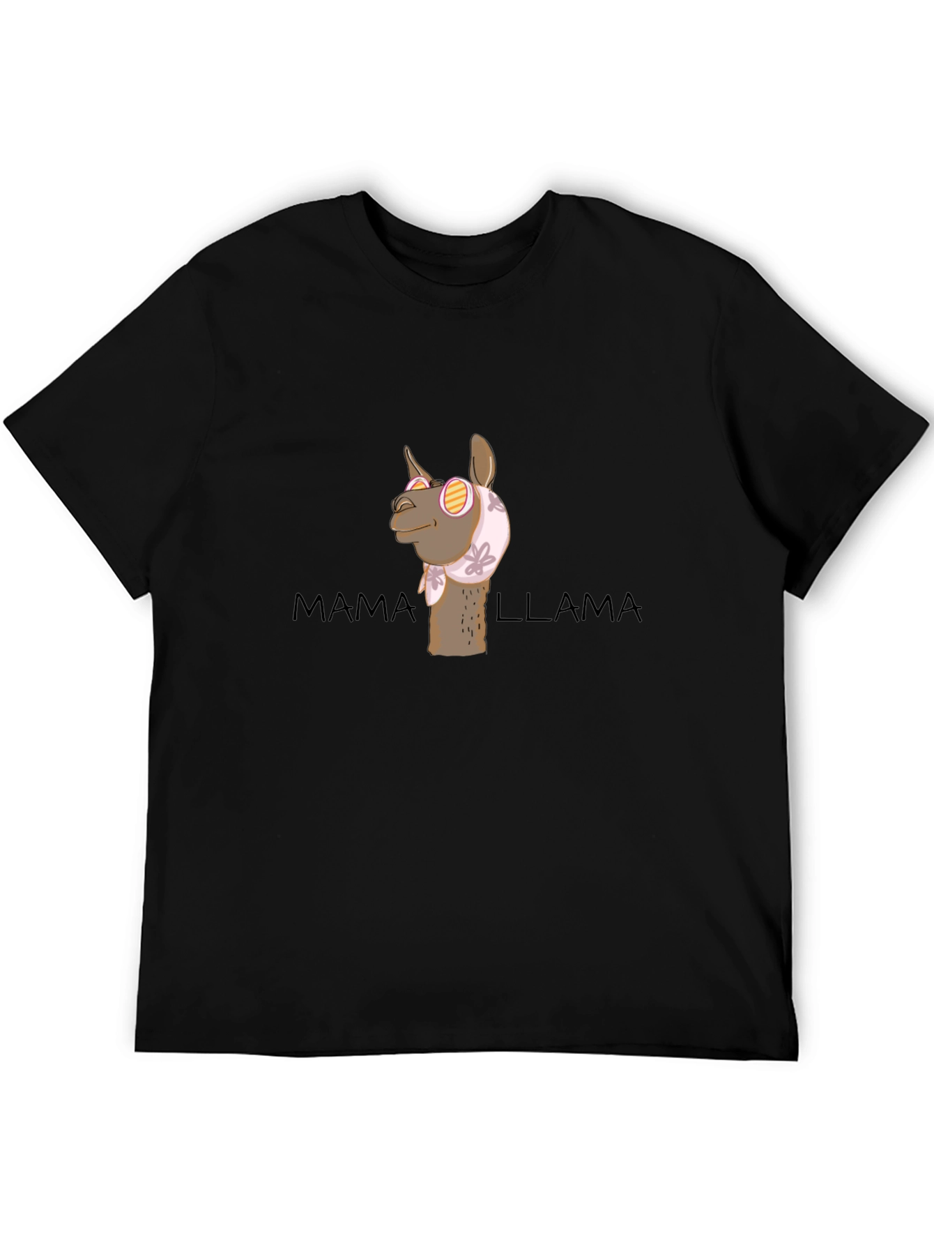 Black Mama Llama Graphic Tee view 5
