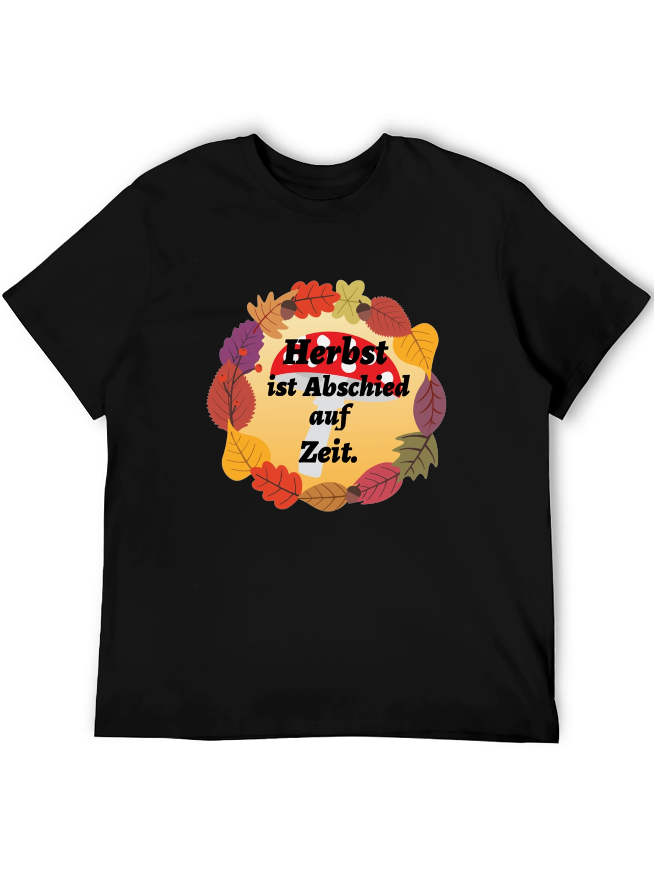 Autumn Leaves Graphic T-Shirt - 5