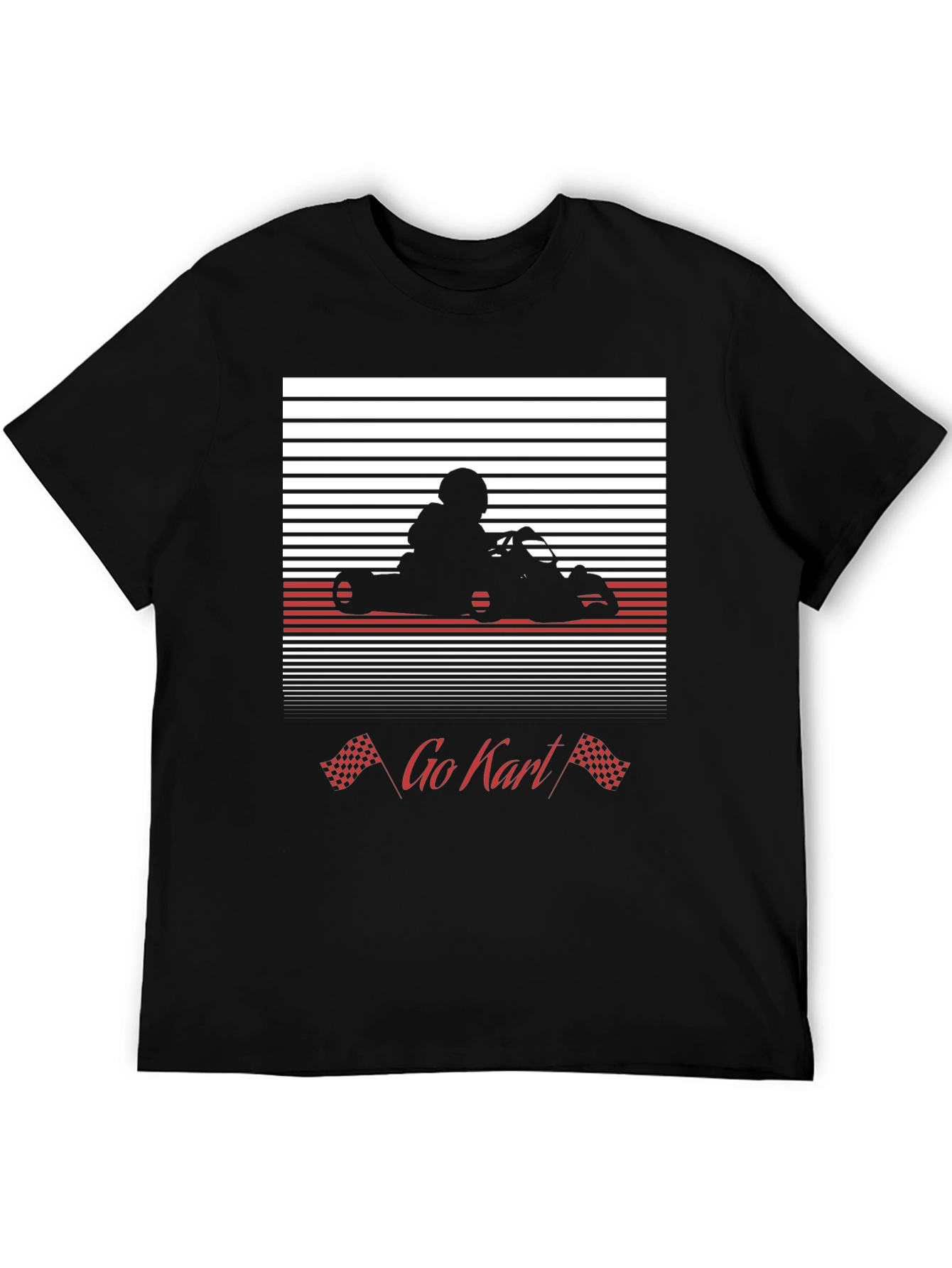 Go Kart Silhouette T-Shirt - 5