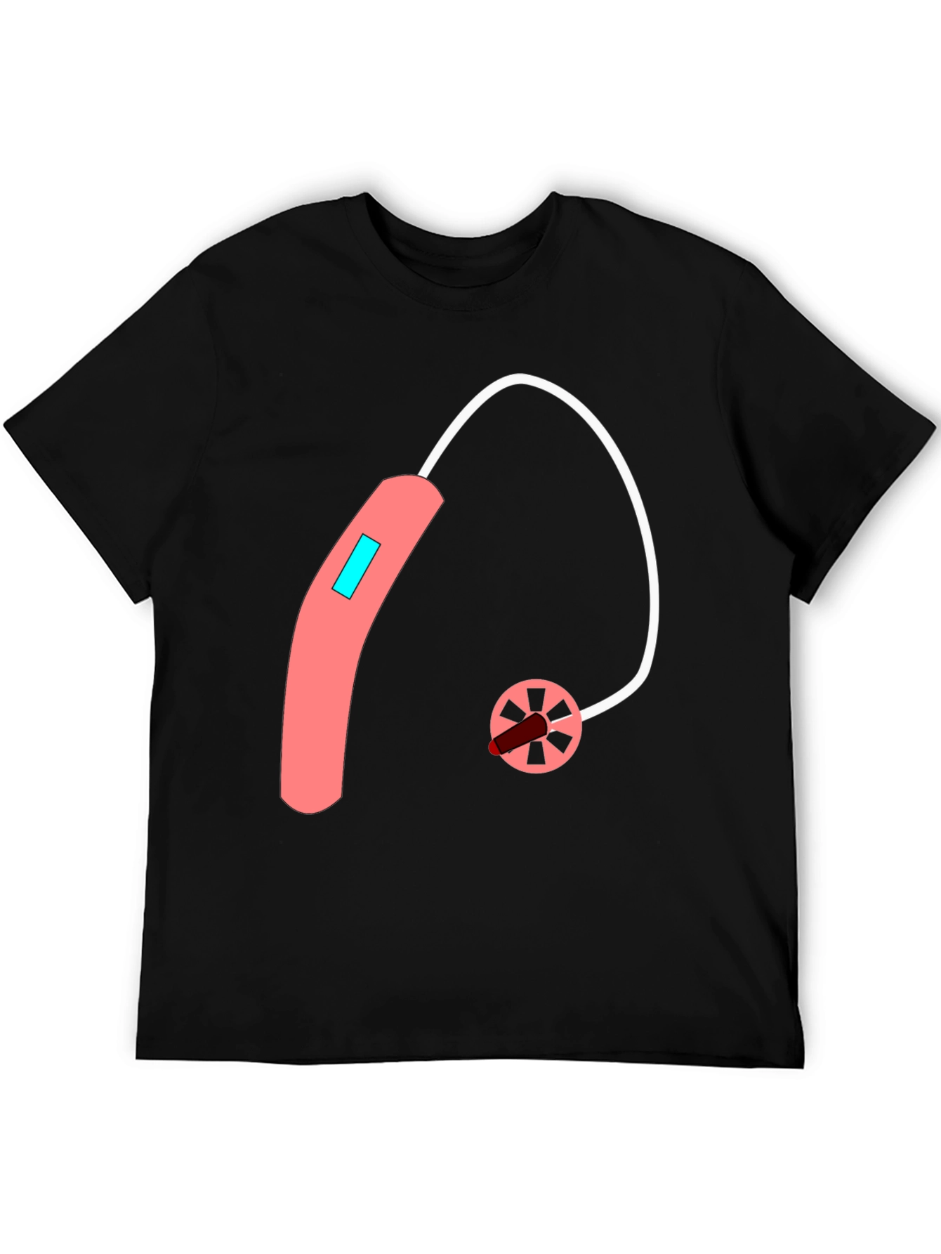Hearing Aid Graphic Tee - Unique Design - 5