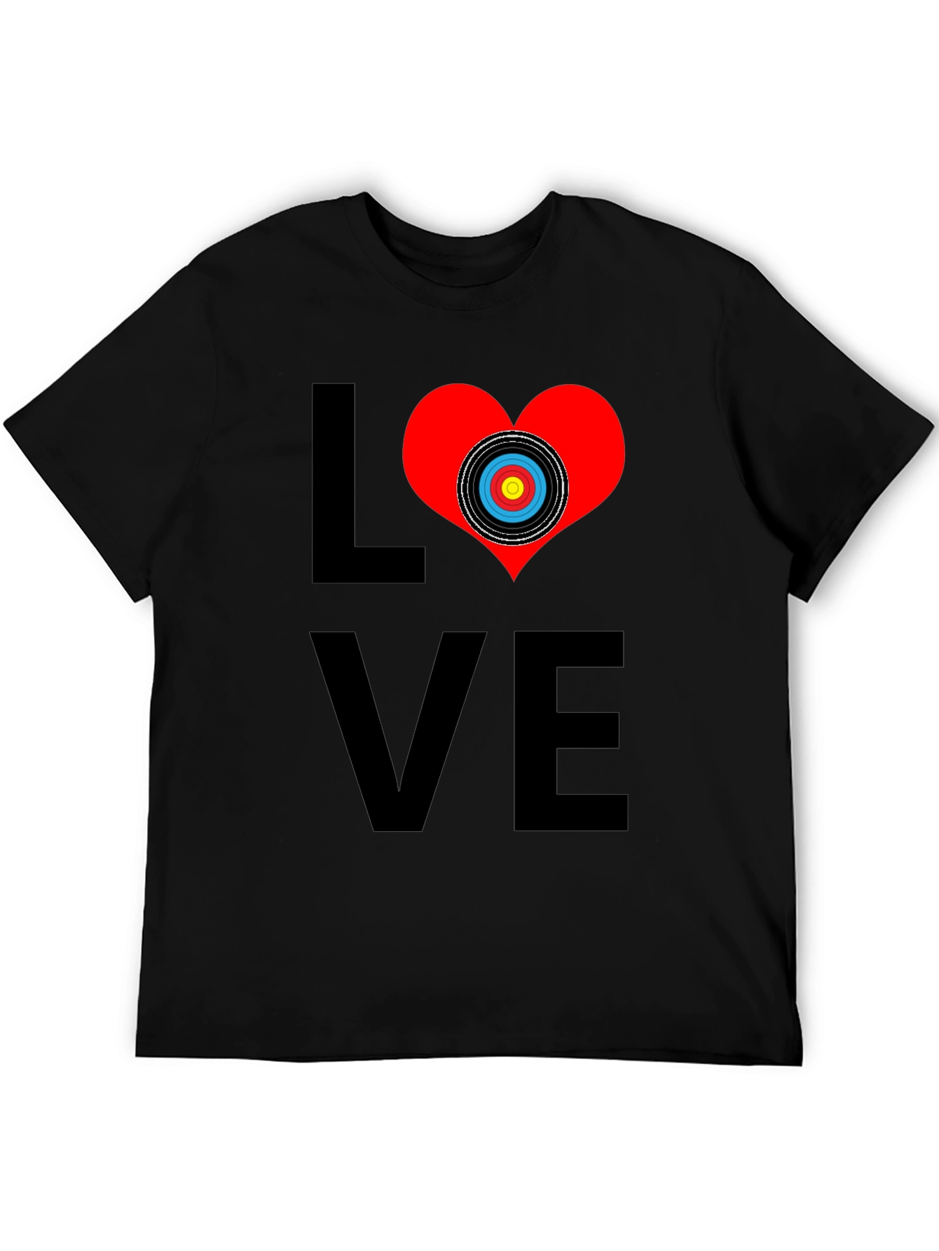 Black Archery Love T-Shirt view 5