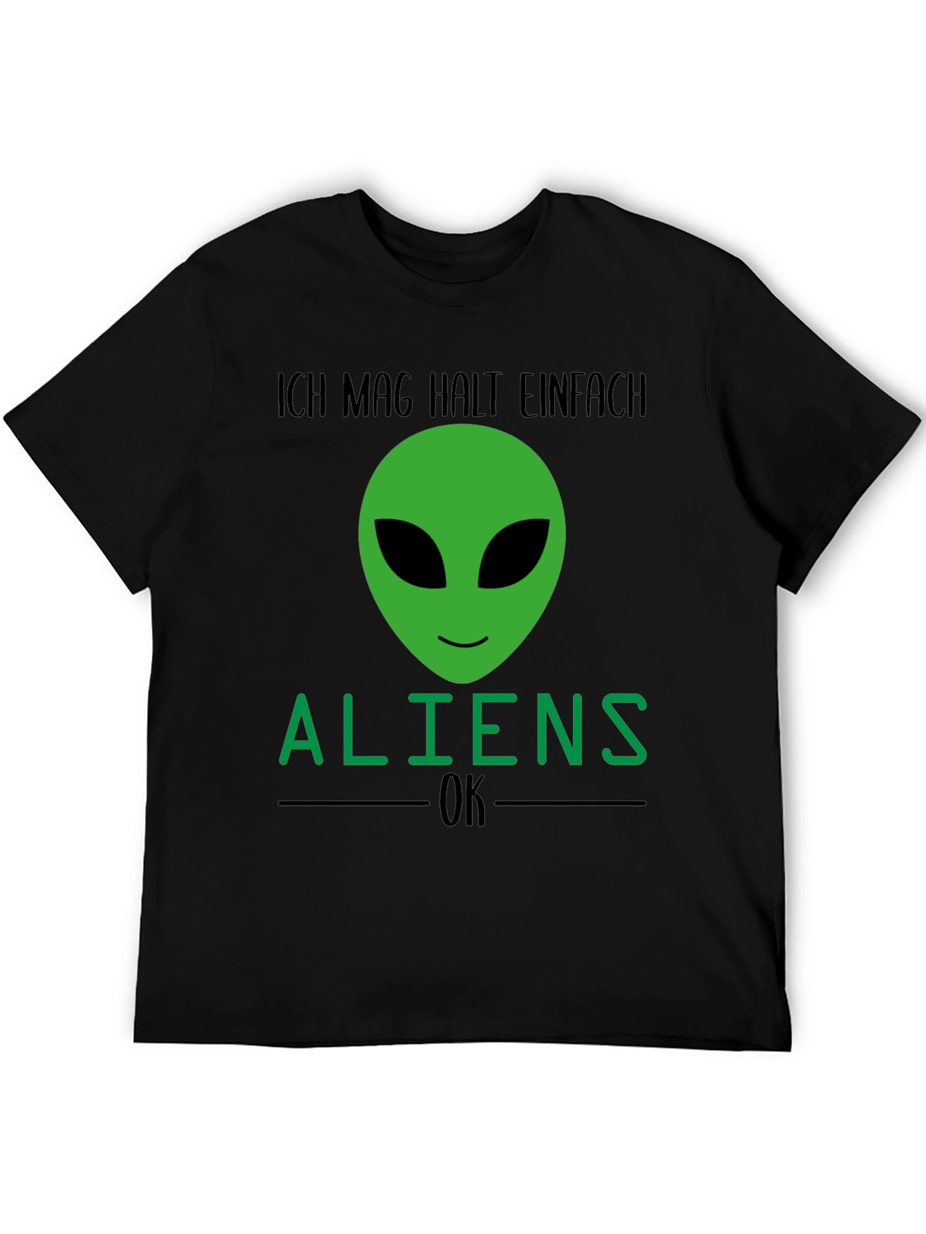 Alien Graphic Tee - Ich Mag Halt Einfach Aliens OK - 5