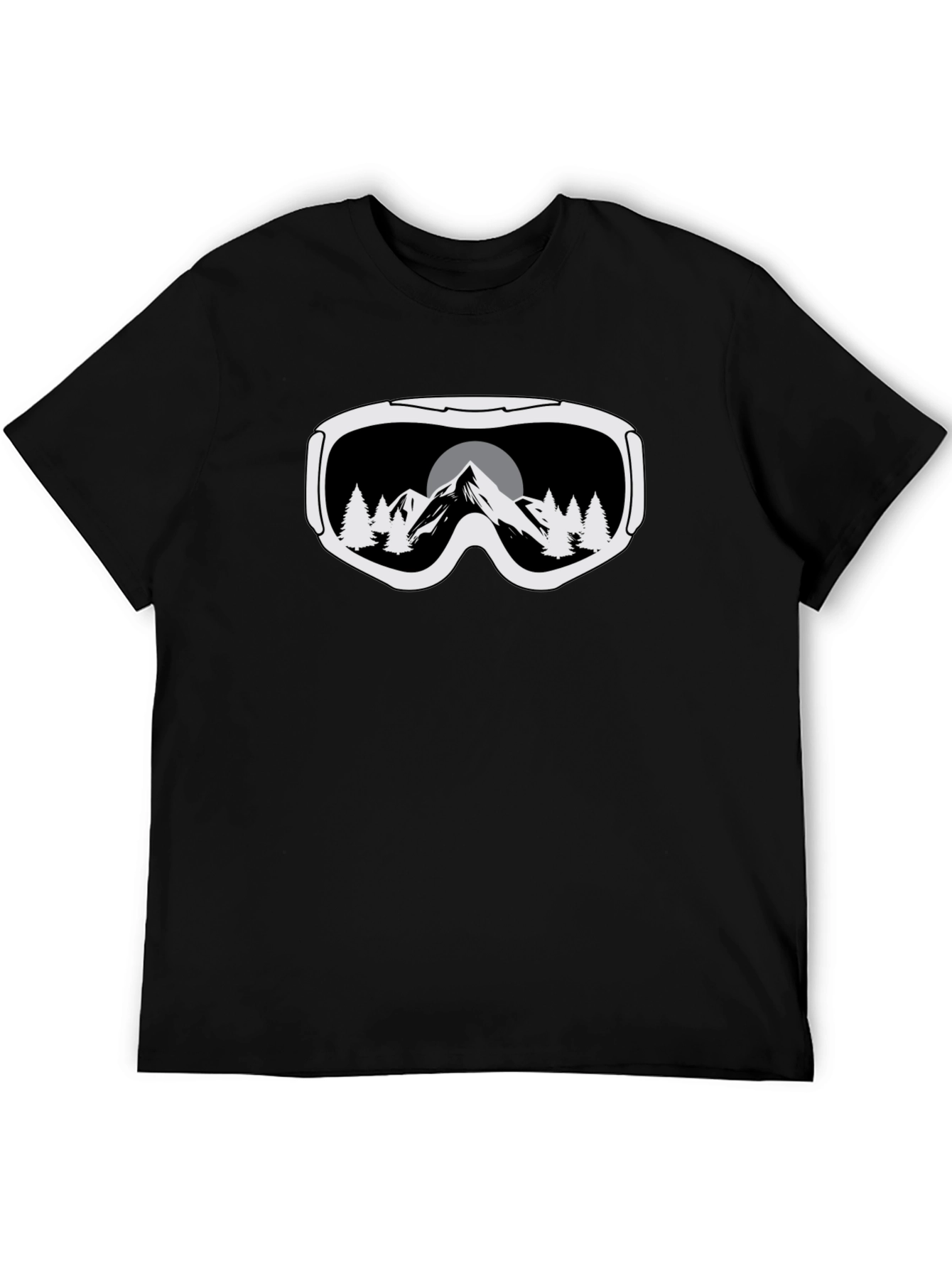 Black Mountain Goggles Graphic Tee - Black view 5