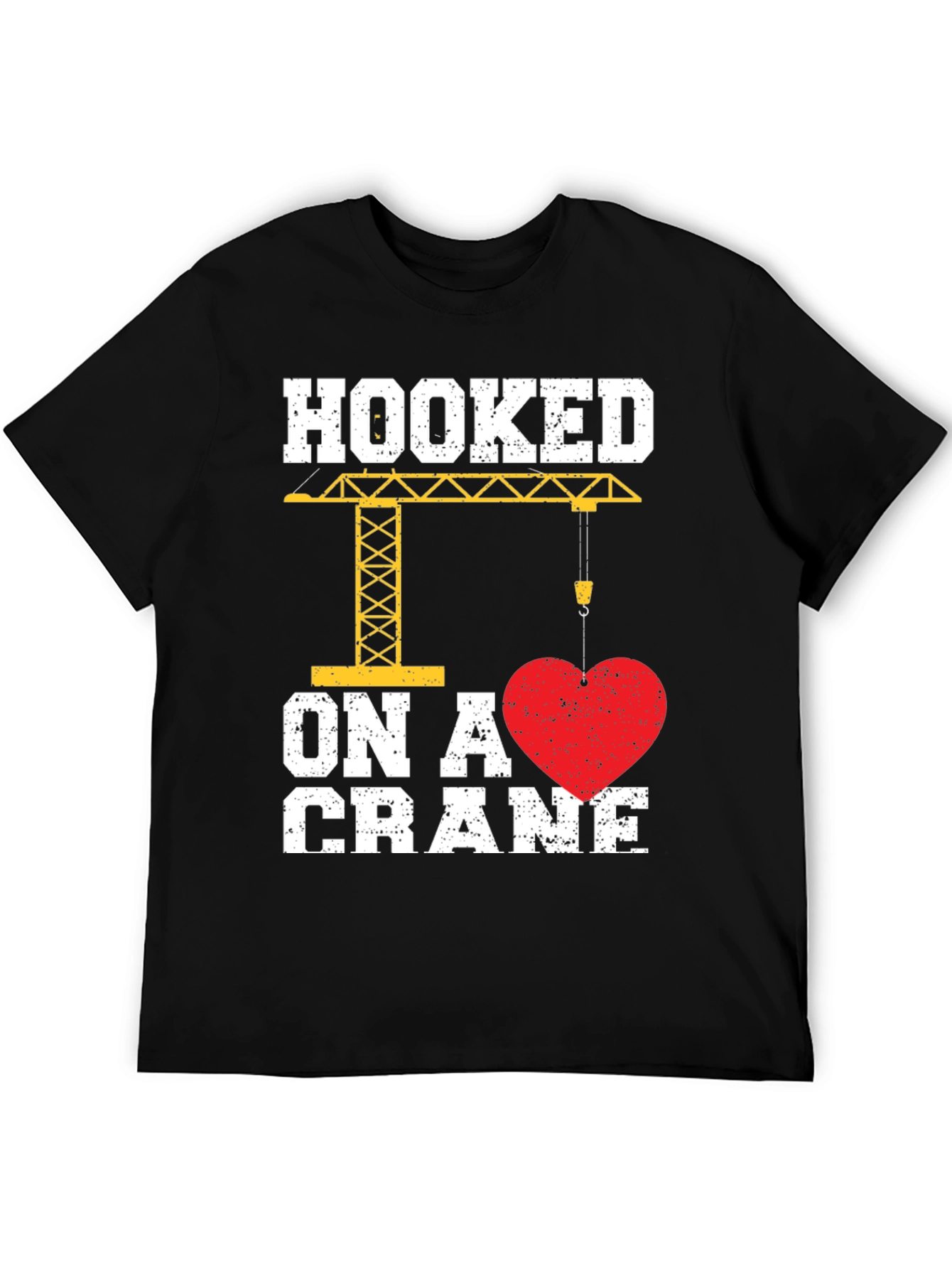 Hooked on a Crane Valentine's Day T-Shirt - 5