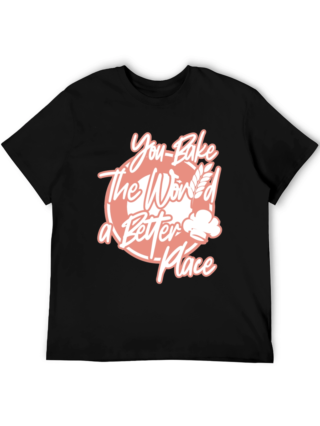 Black You Bake the World Better T-Shirt view 5