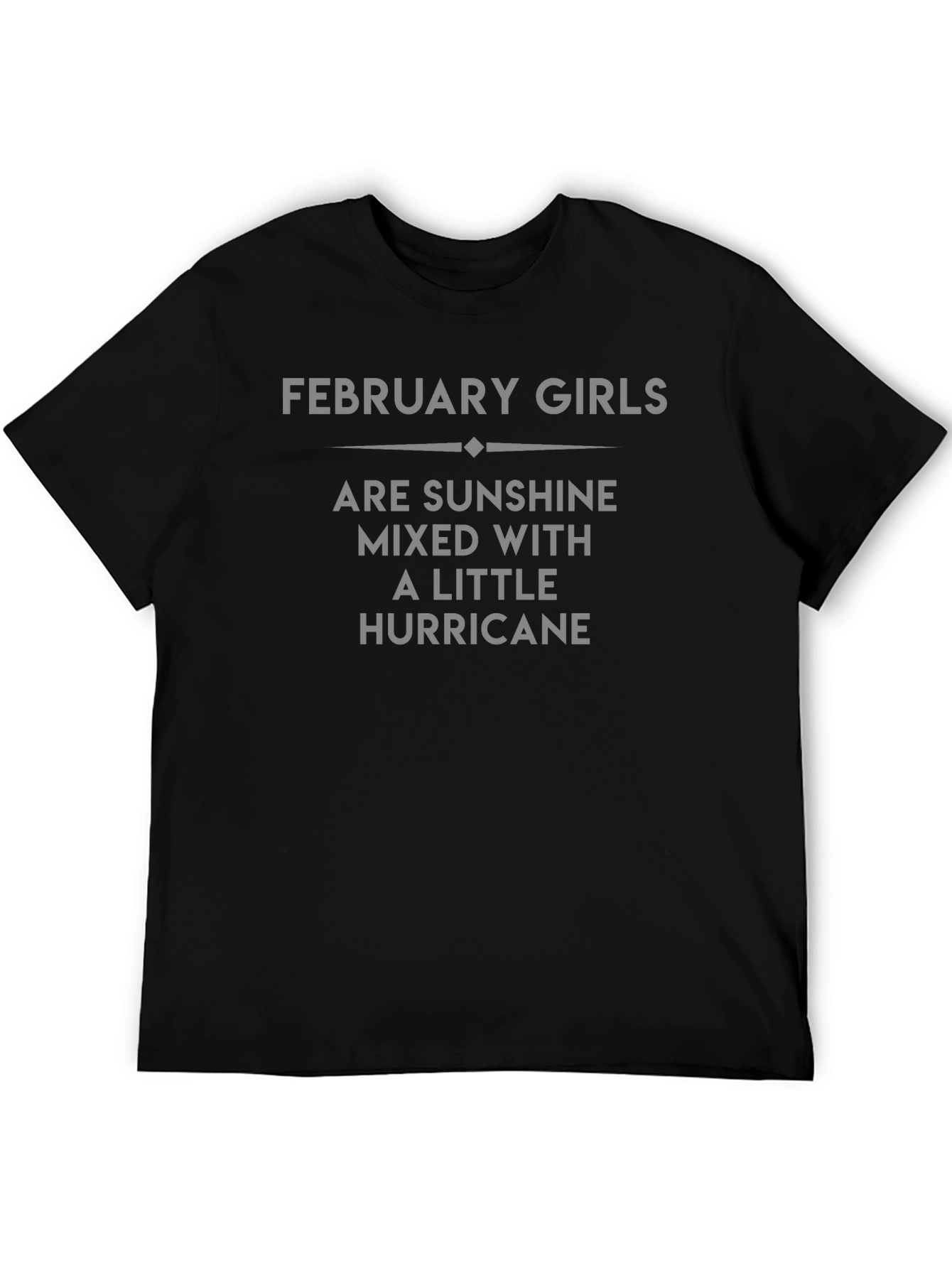 February Girls Sunshine Hurricane Black Tee - 5