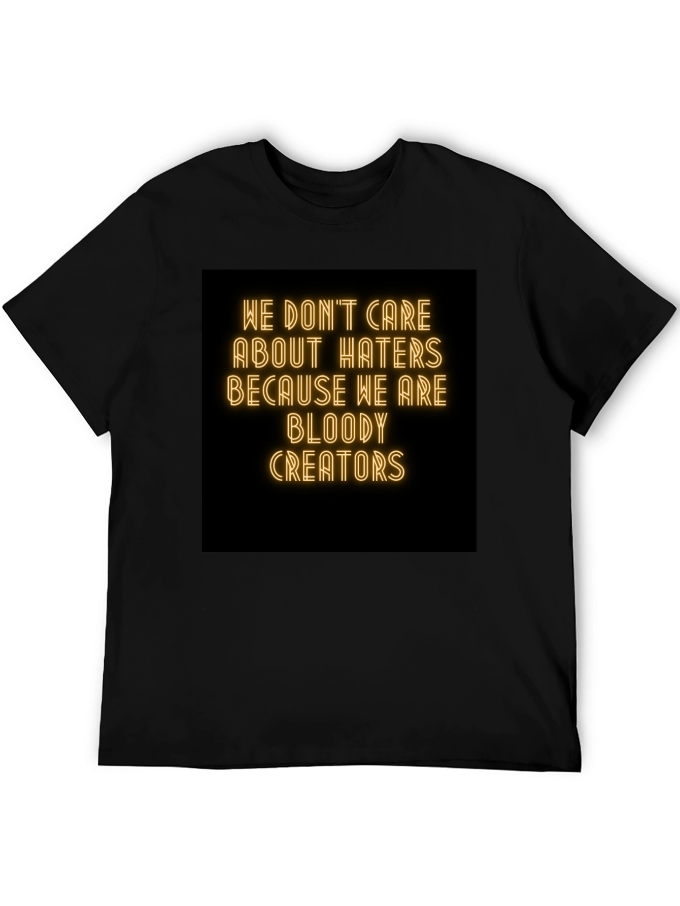 Black Bloody Creators T-Shirt view 5