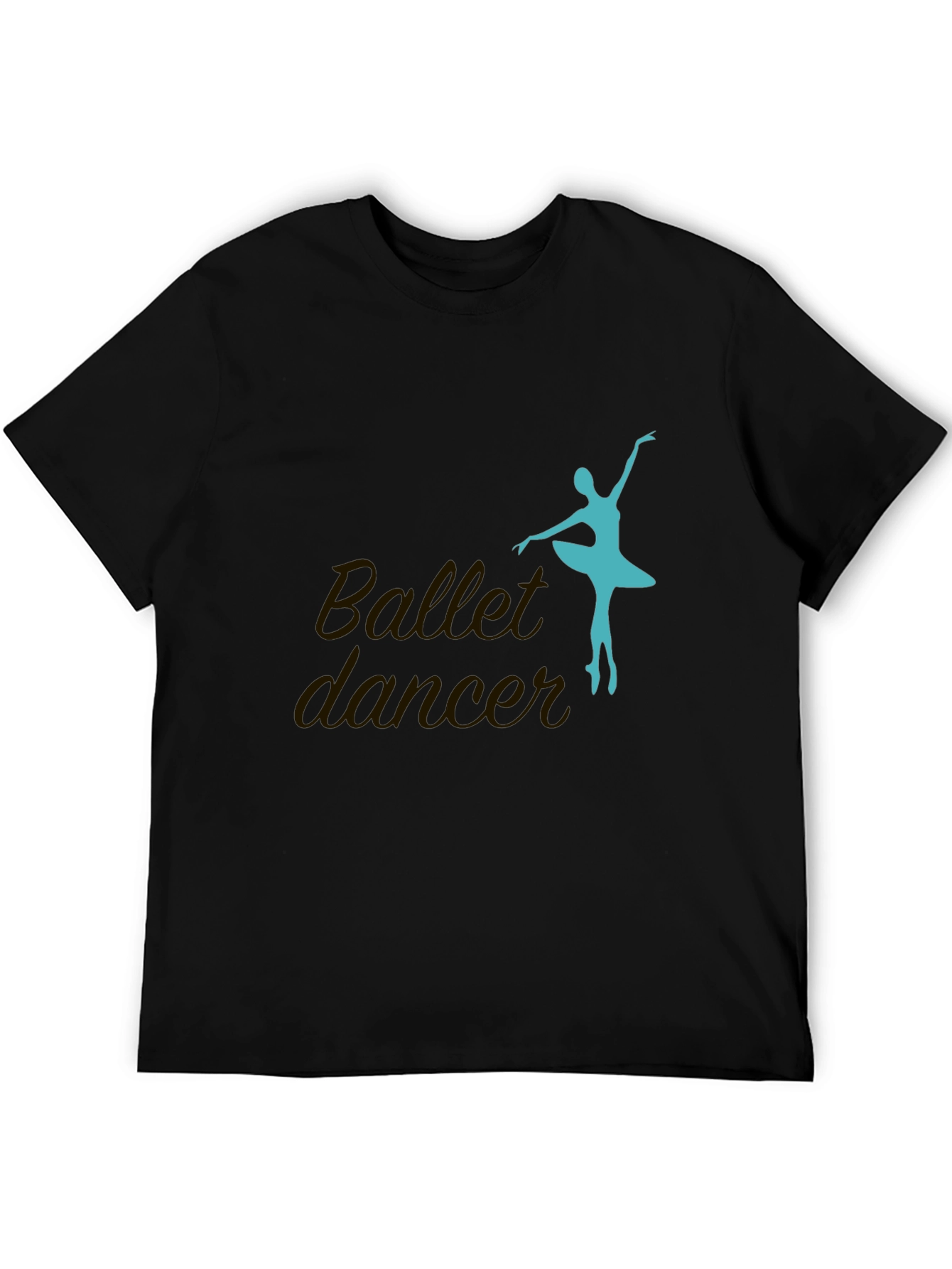 Black Ballet Dancer Graphic Tee - Stylish Comfort view 5