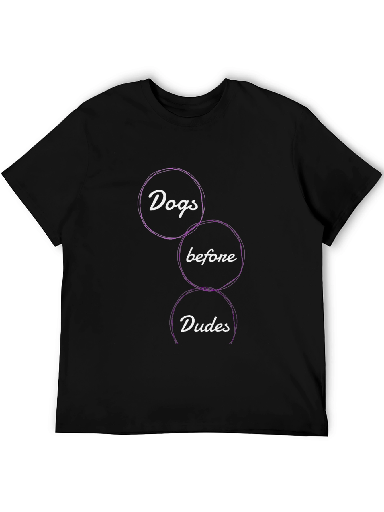 Black Dogs Before Dudes Graphic Tee view 5