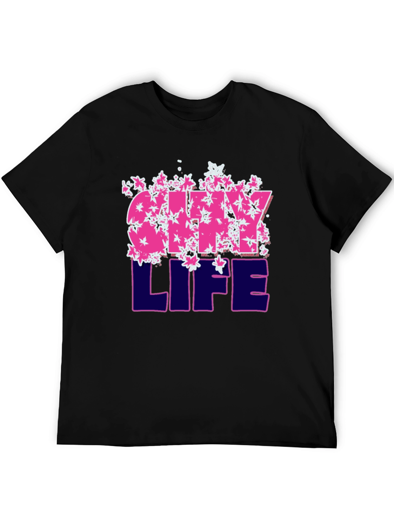 Black City Life Graphic T-Shirt - Urban Style view 5
