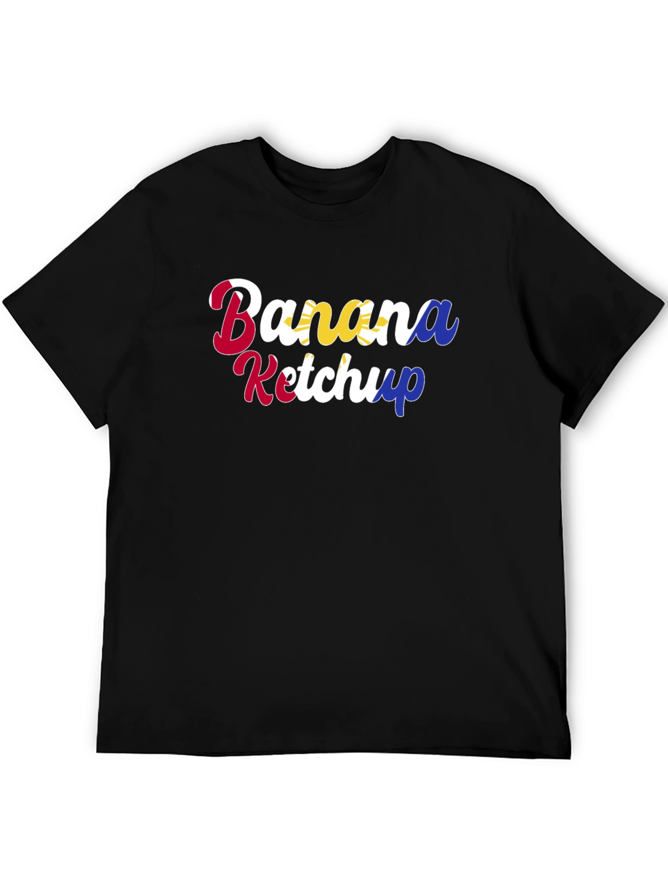 Black Banana Ketchup Graphic Tee - Unique Foodie T-Shirt view 5