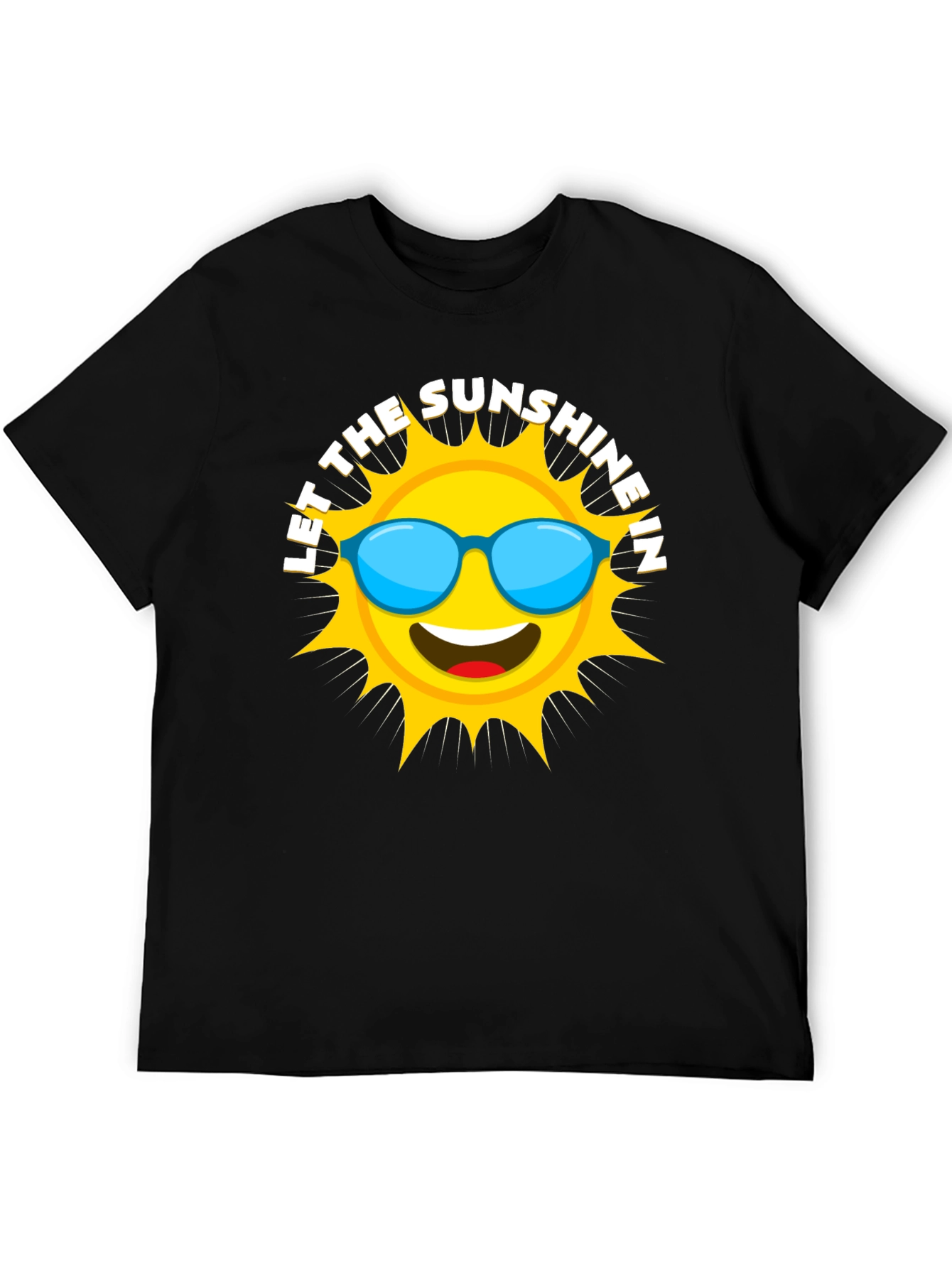 Black Sunshine Graphic Tee - Let the Sunshine In! view 5