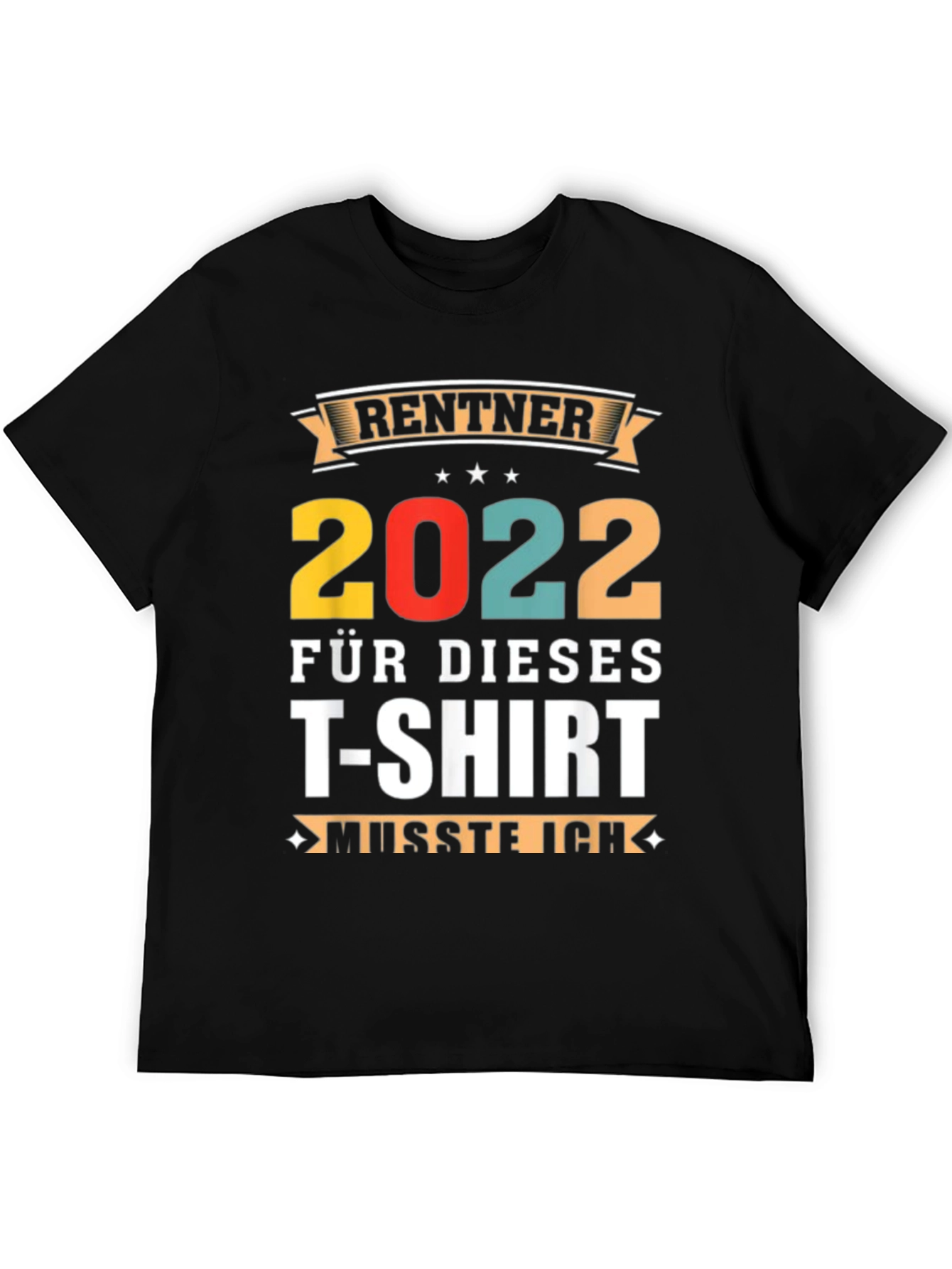 Black Retirement 2022 T-Shirt - "I Had To" Funny Design view 5