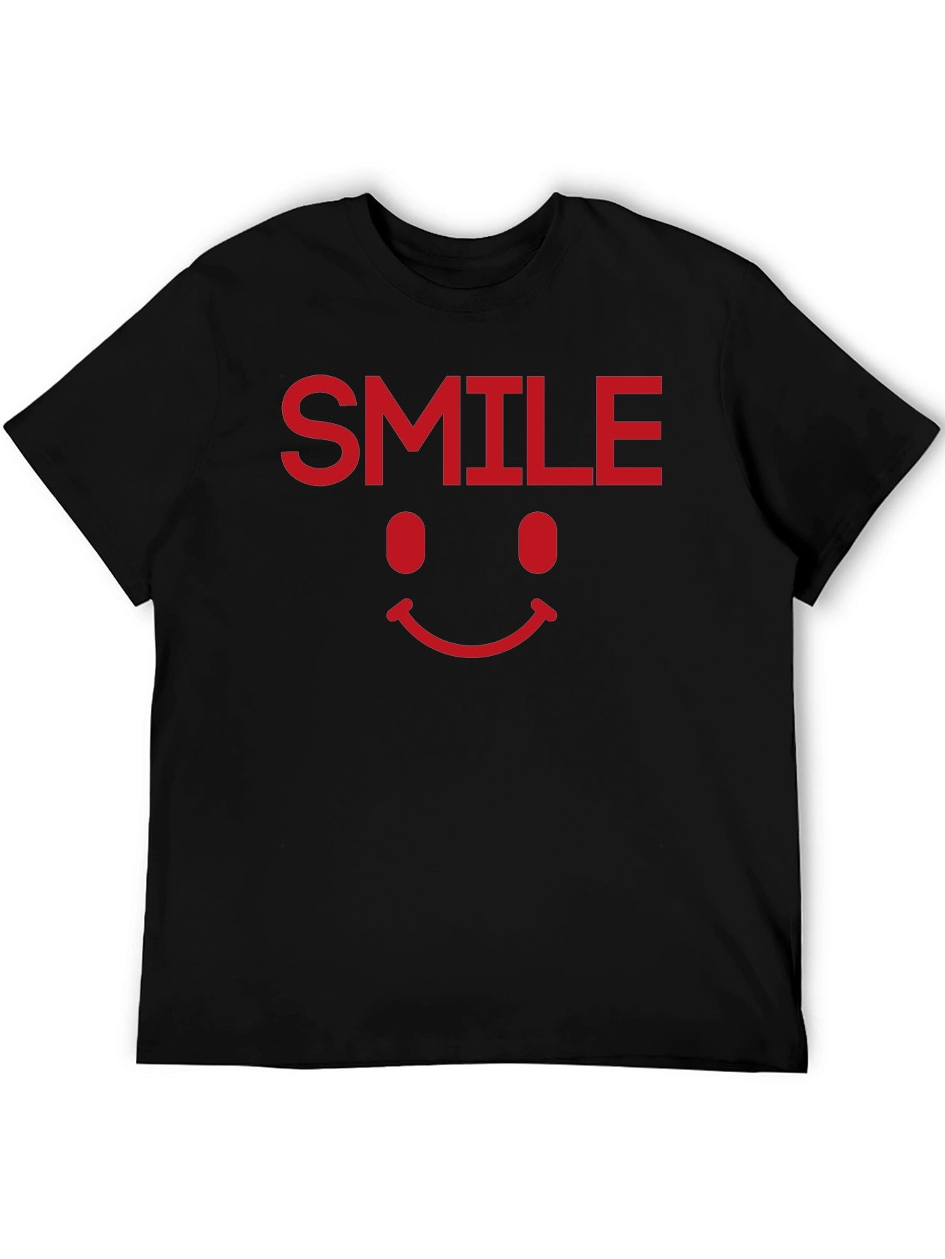Black Smile Graphic Tee - Classic Comfort view 5