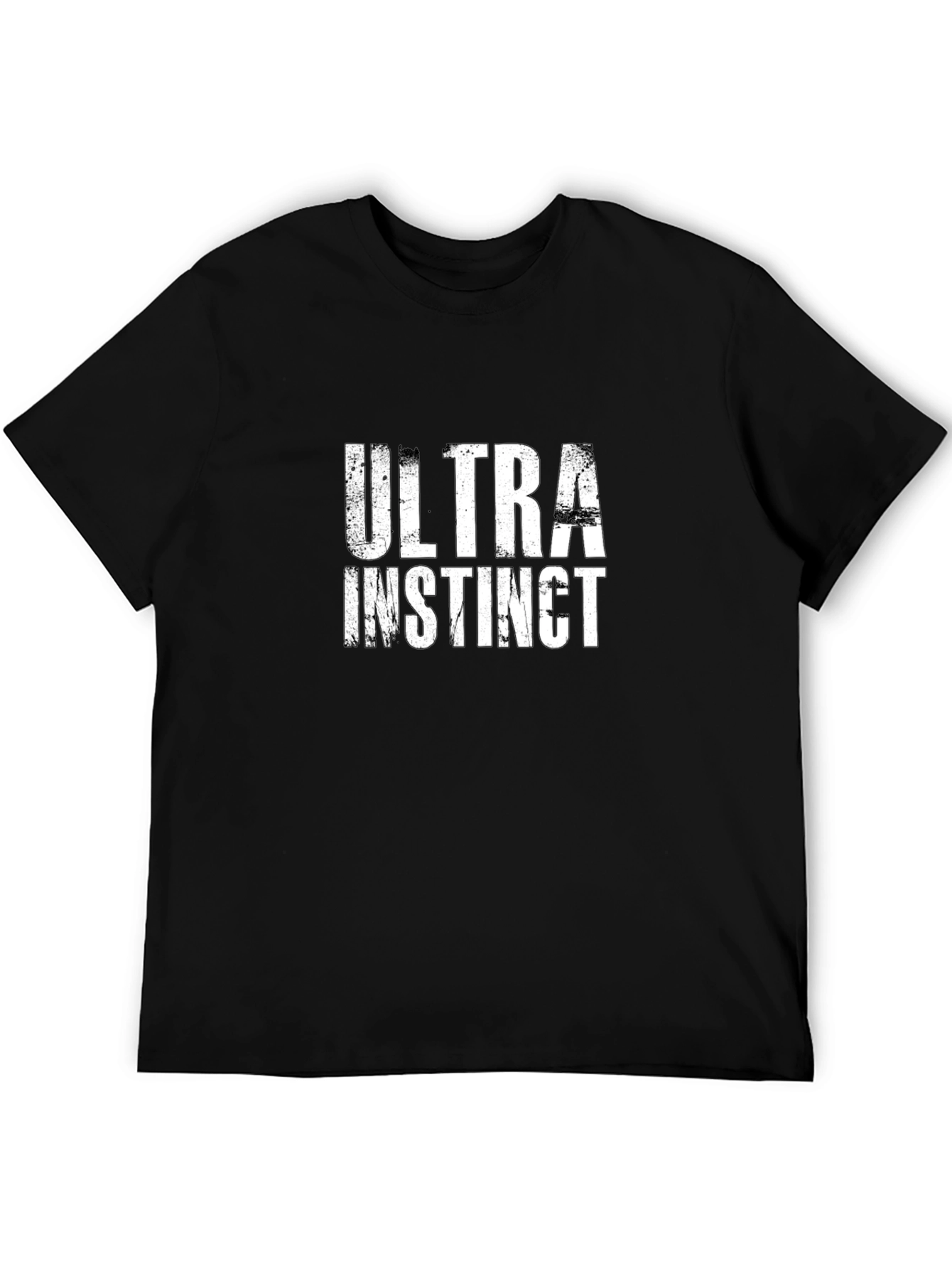 Black Ultra Instinct Graphic Tee - Black Cotton view 5