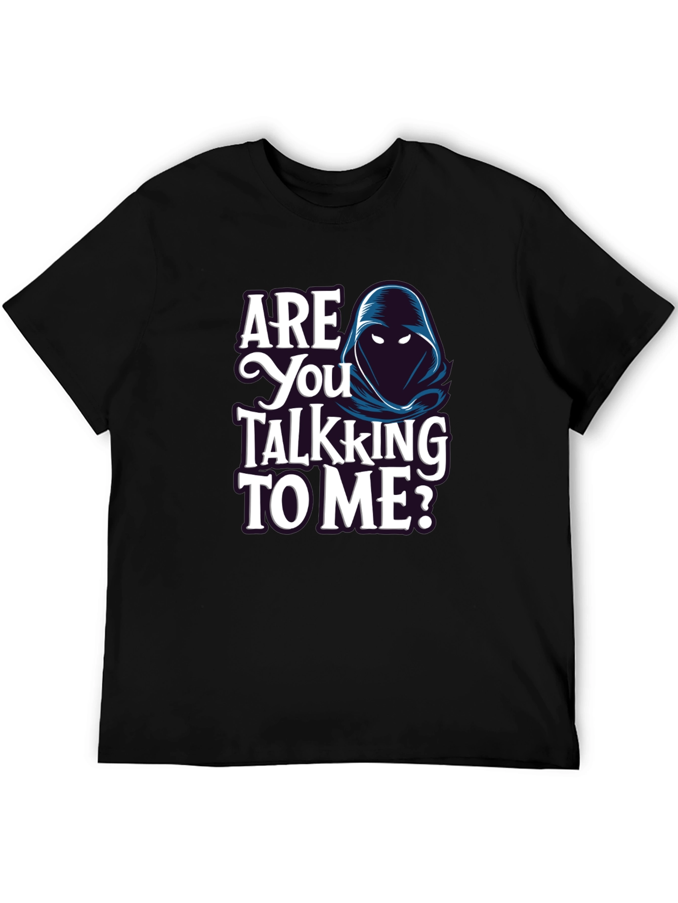 Black Are You Talking to Me? Graphic T-Shirt view 5