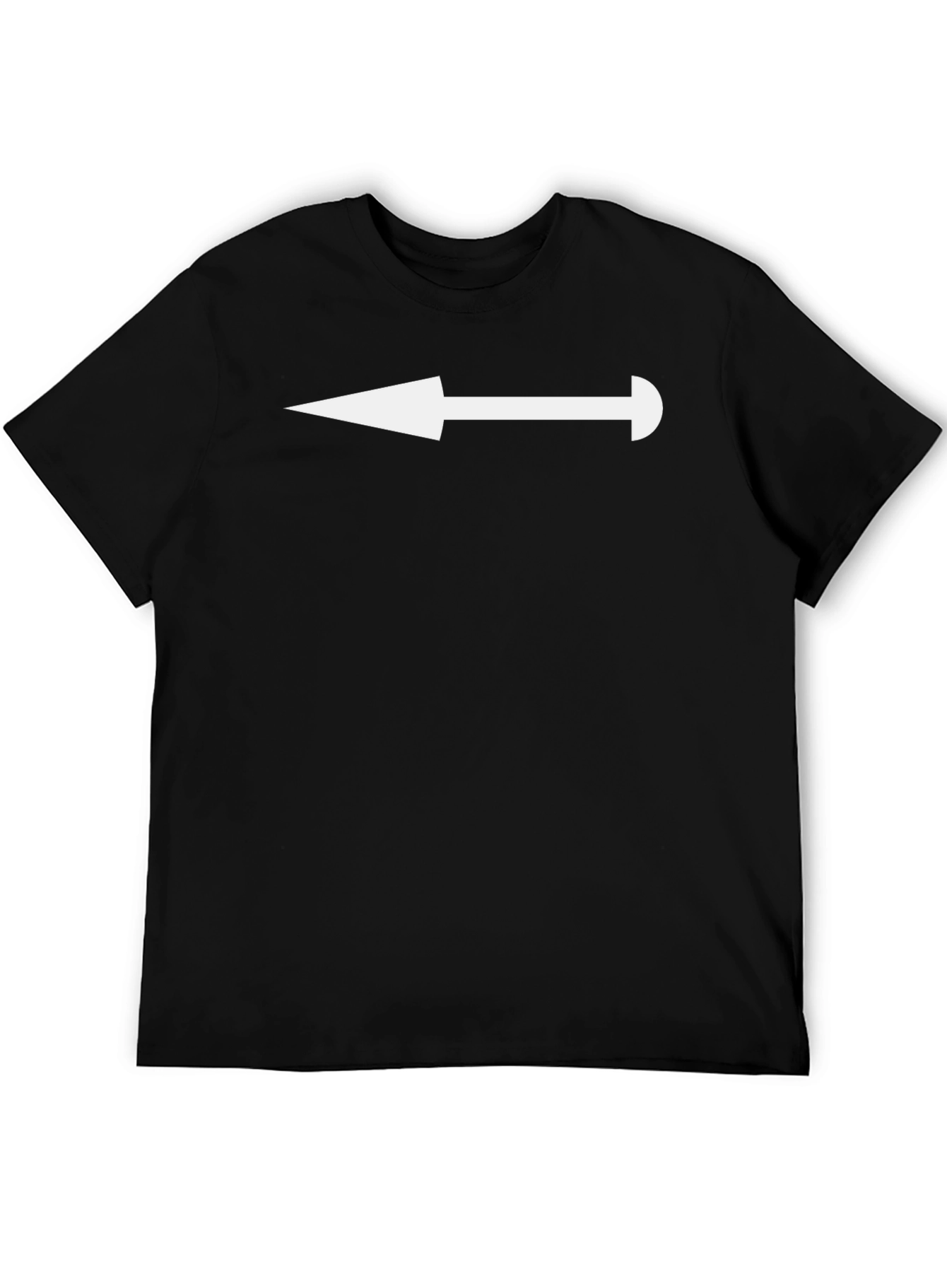 Black Arrow Graphic Tee - Left Direction view 5