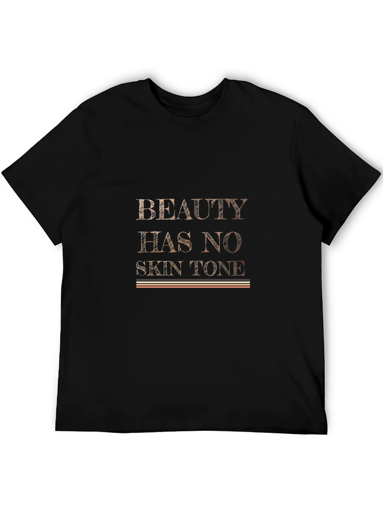Black Beauty Has No Skin Tone Graphic T-Shirt view 5
