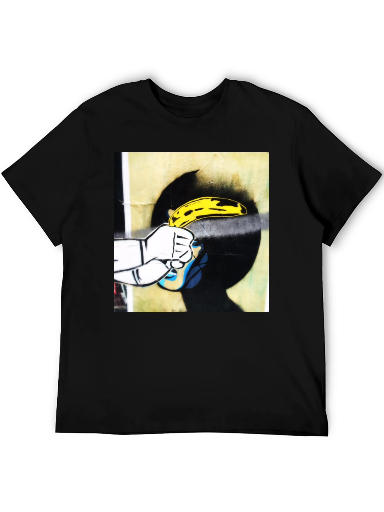 Black Banana Gun T-Shirt - Pop Art Graphic Tee view 5