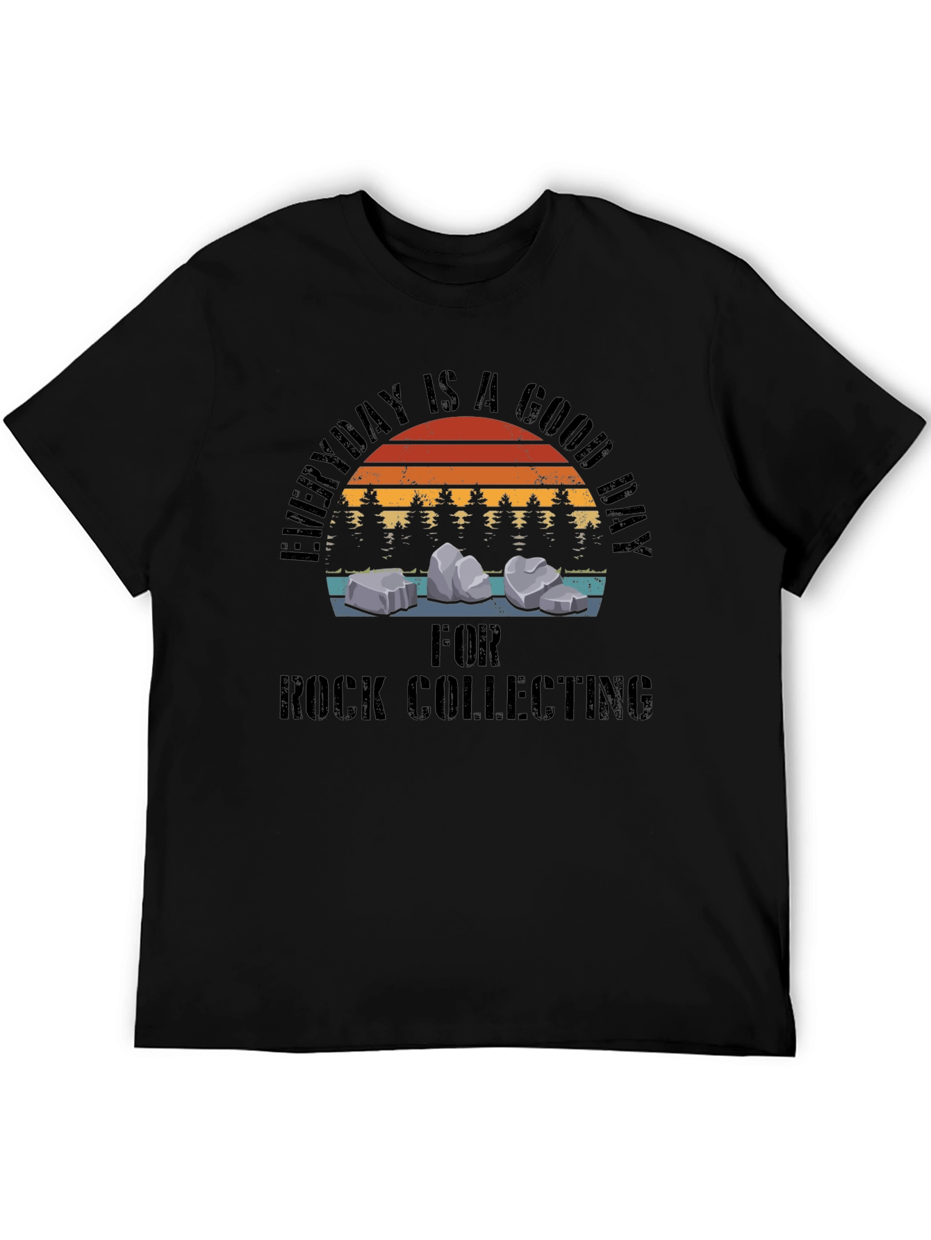 Black Rock Collecting T-Shirt - Everyday is a Good Day view 5