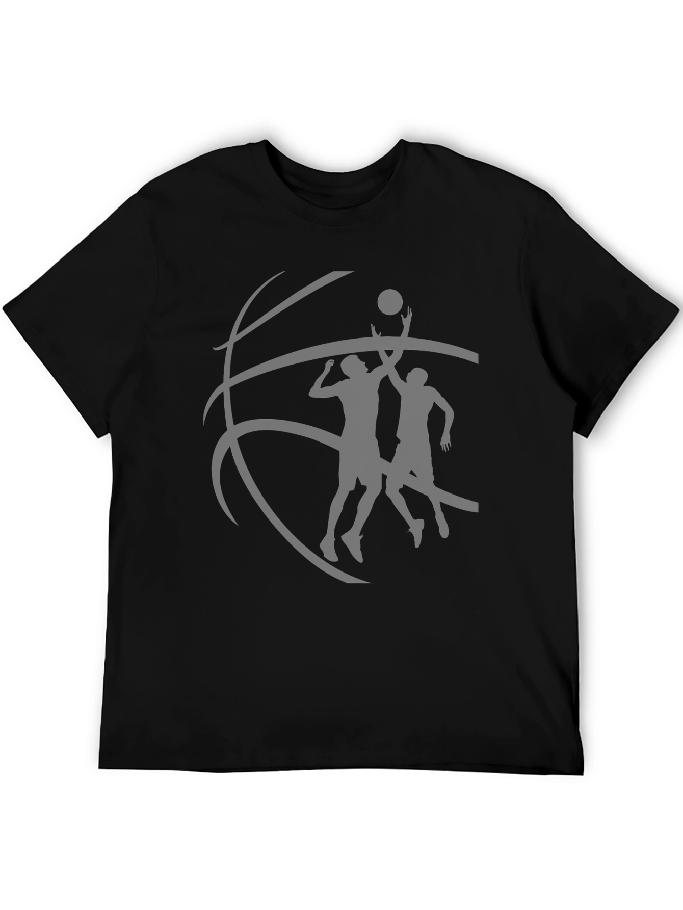 Black Basketball Player Graphic T-Shirt - Stylish Cotton Tee view 5