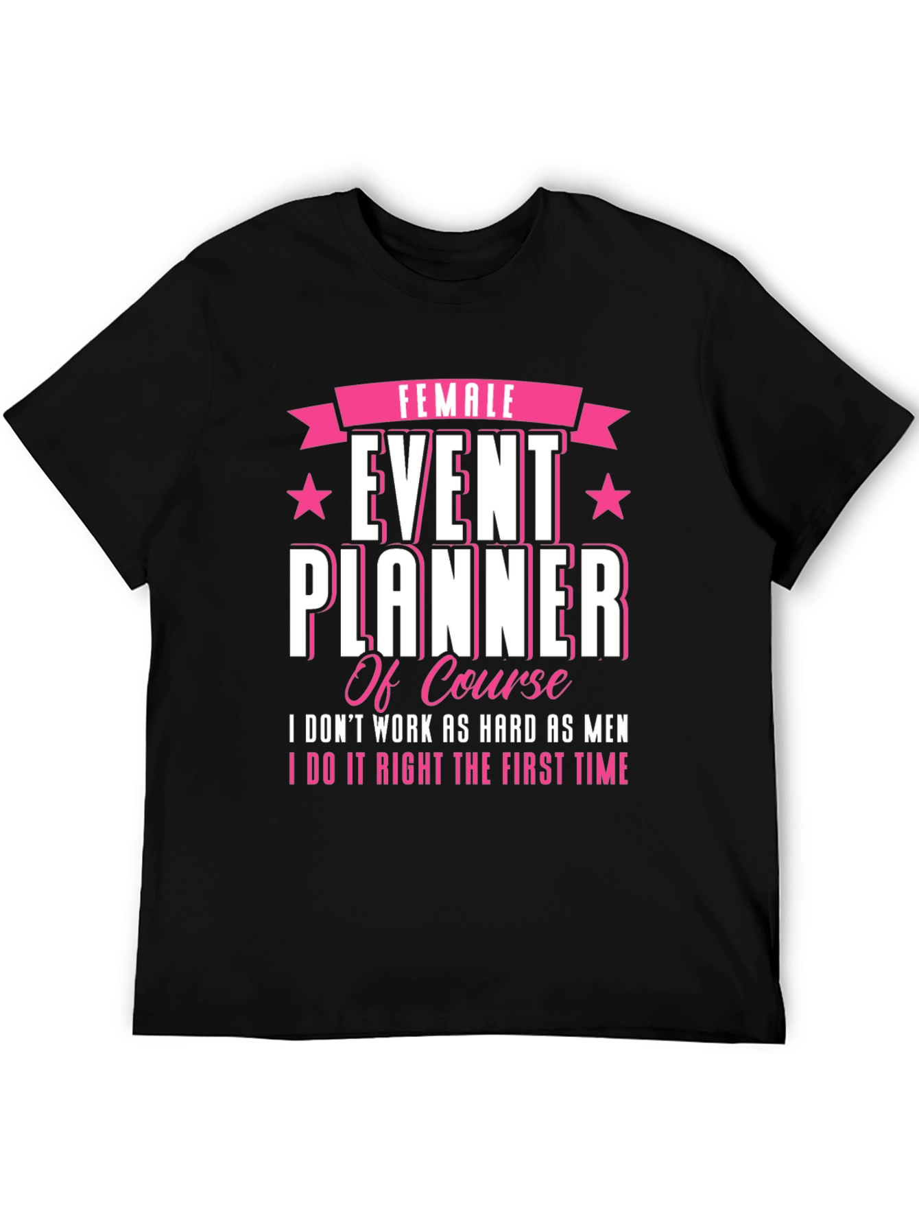 Black Female Event Planner T-Shirt: Stylish & Confident view 5