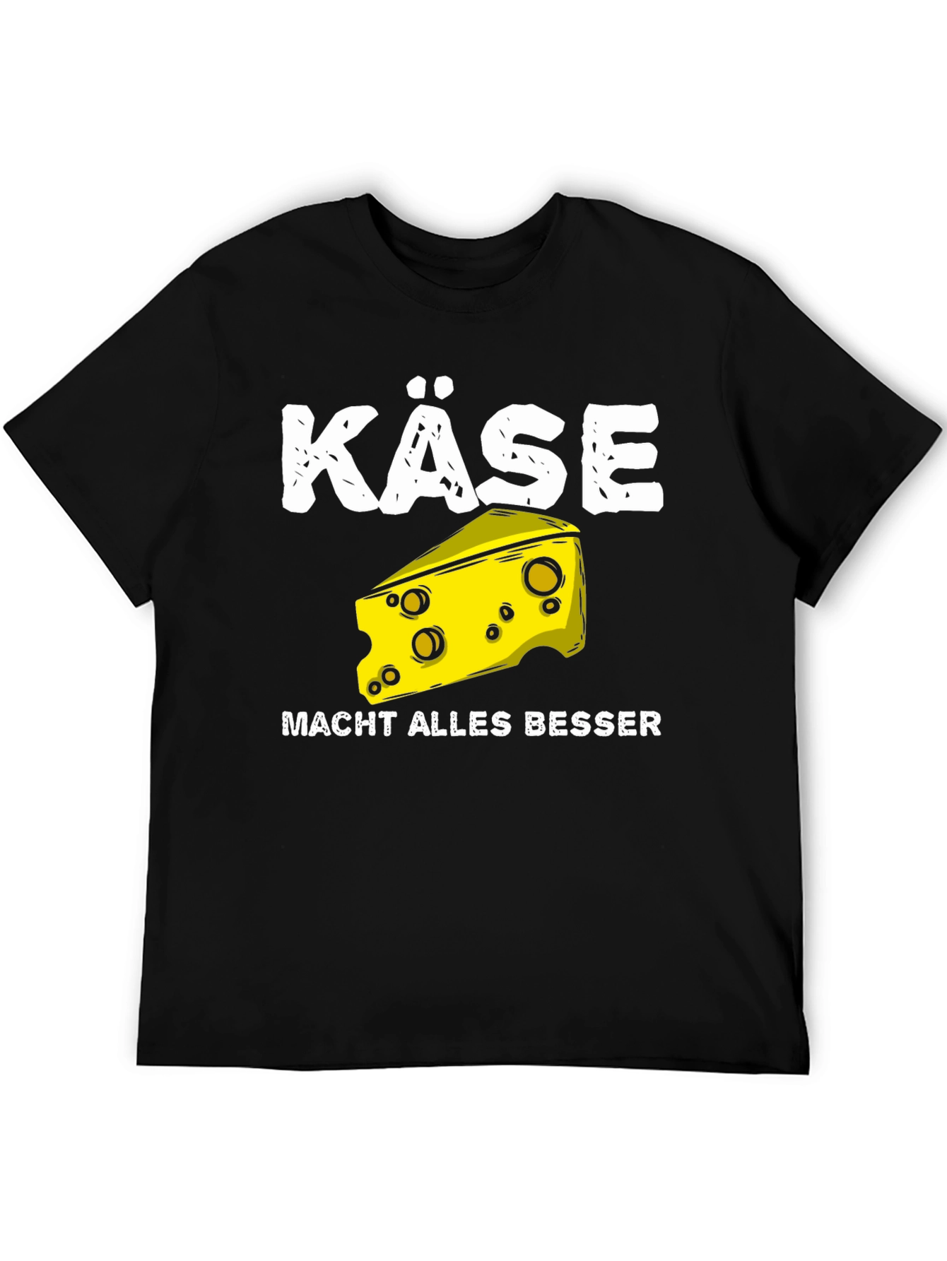 Black Käse Makes Everything Better T-Shirt view 5