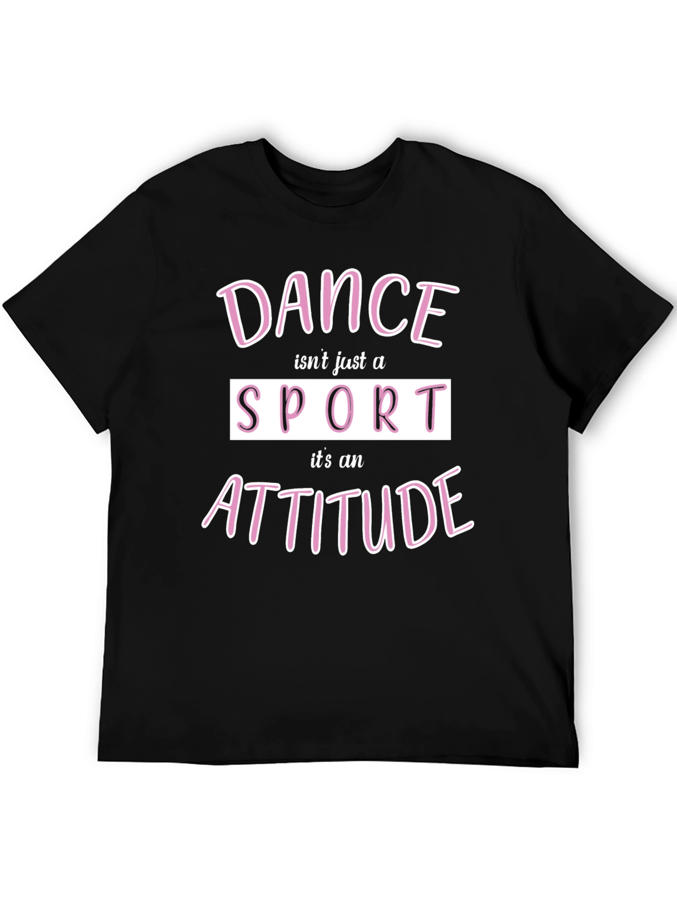 Black Dance is an Attitude Graphic Tee view 5