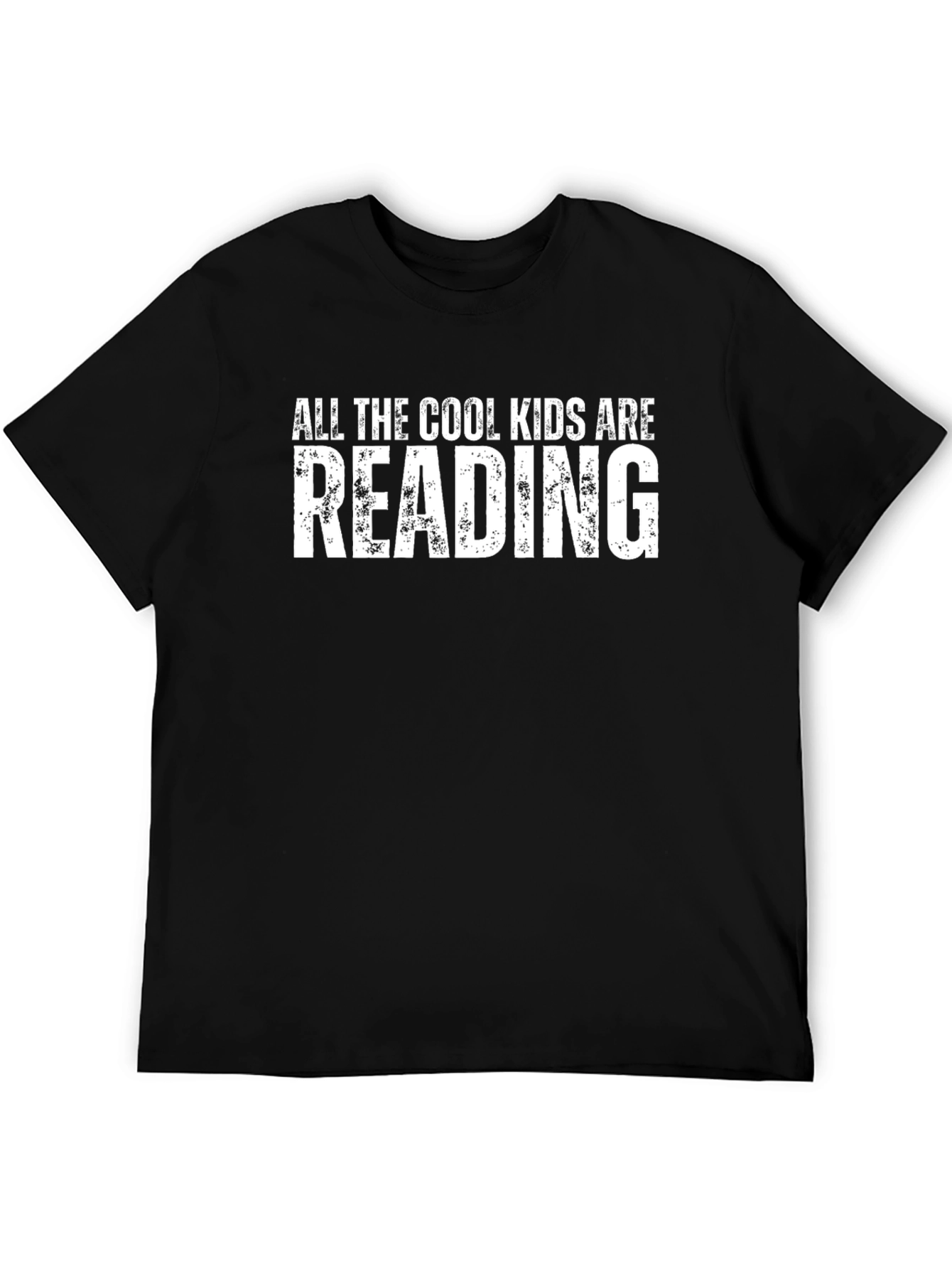 Black Cool Kids Reading Graphic T-Shirt view 5
