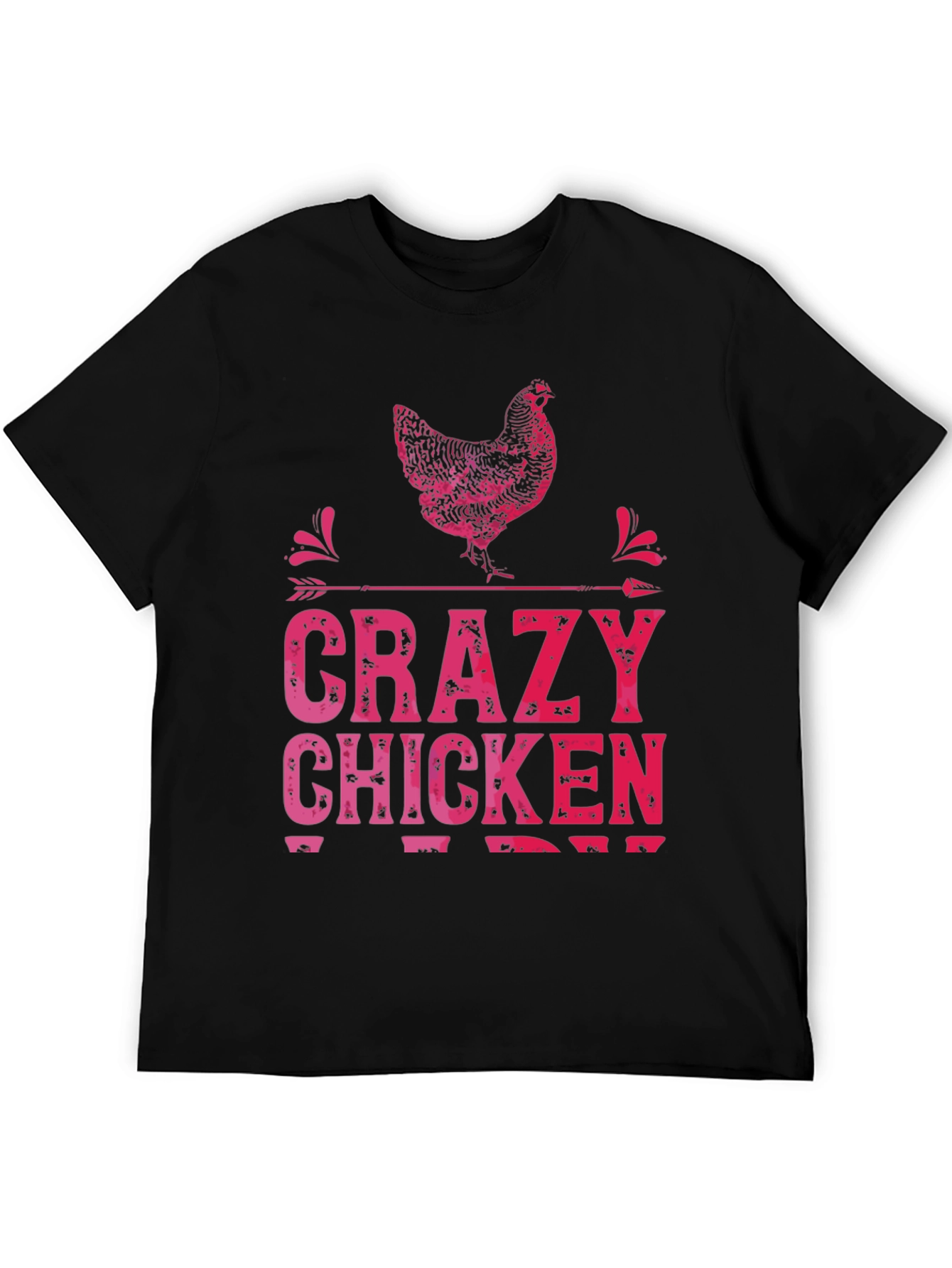 Crazy Chicken Graphic Tee - Fun Animal Lover Shirt - 5