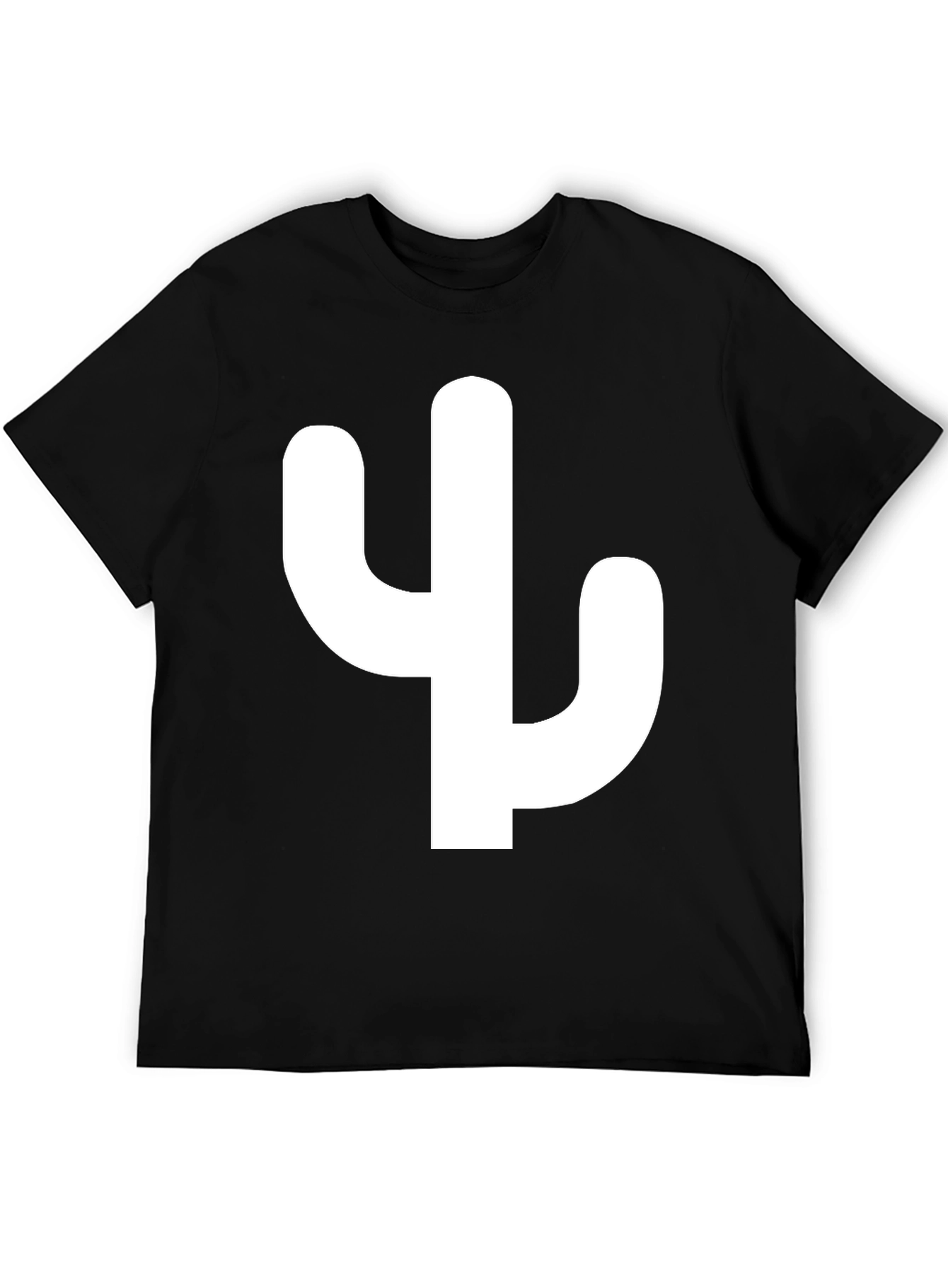 Black Black Cactus Graphic Tee - Unisex view 5