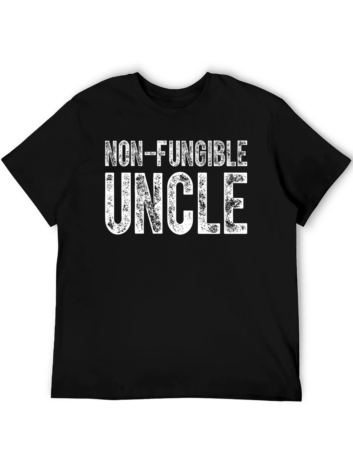 Black Non-Fungible Uncle Graphic T-Shirt view 5