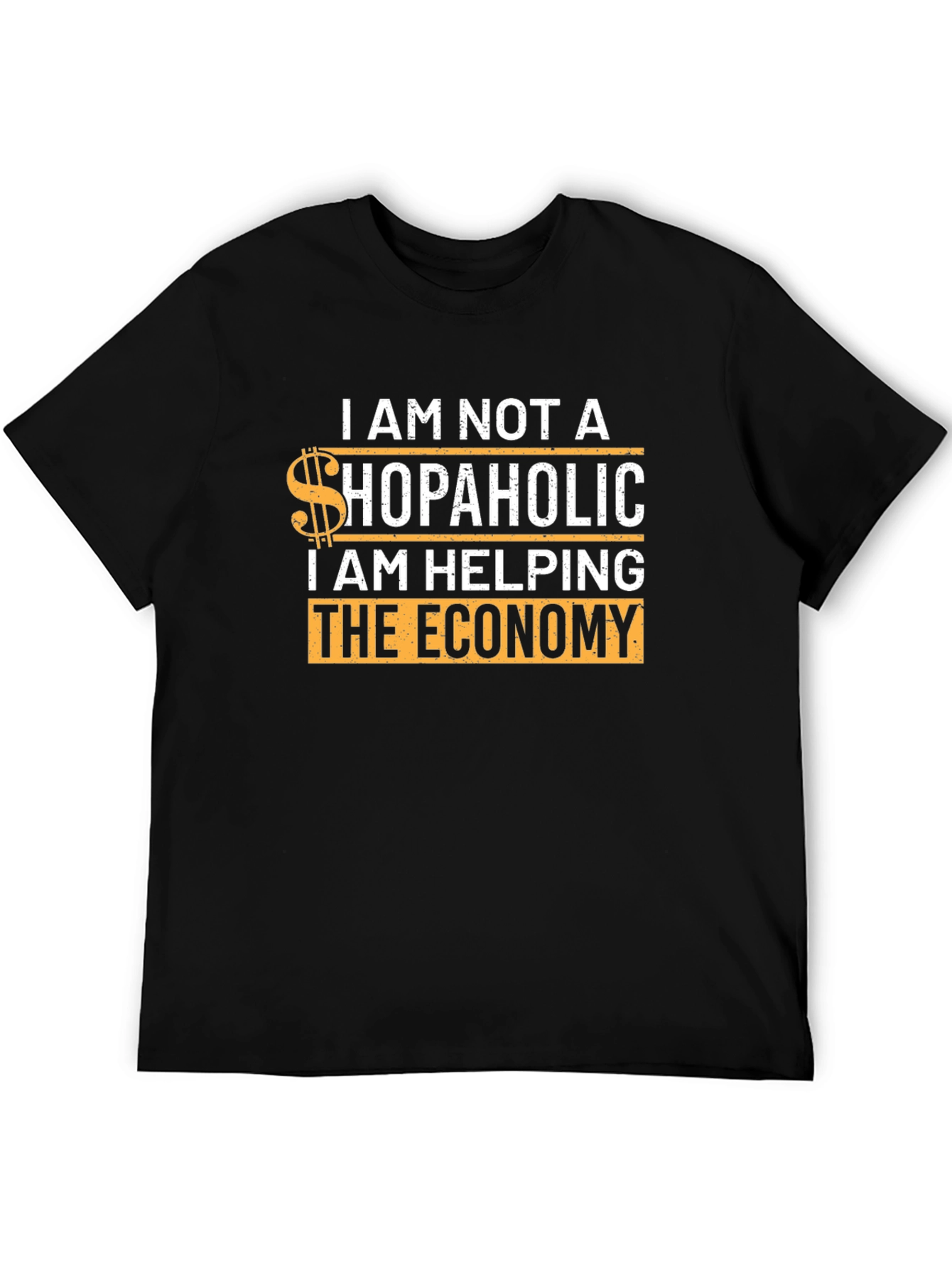 Funny Shopaholic T-Shirt - Helping The Economy Tee - 5