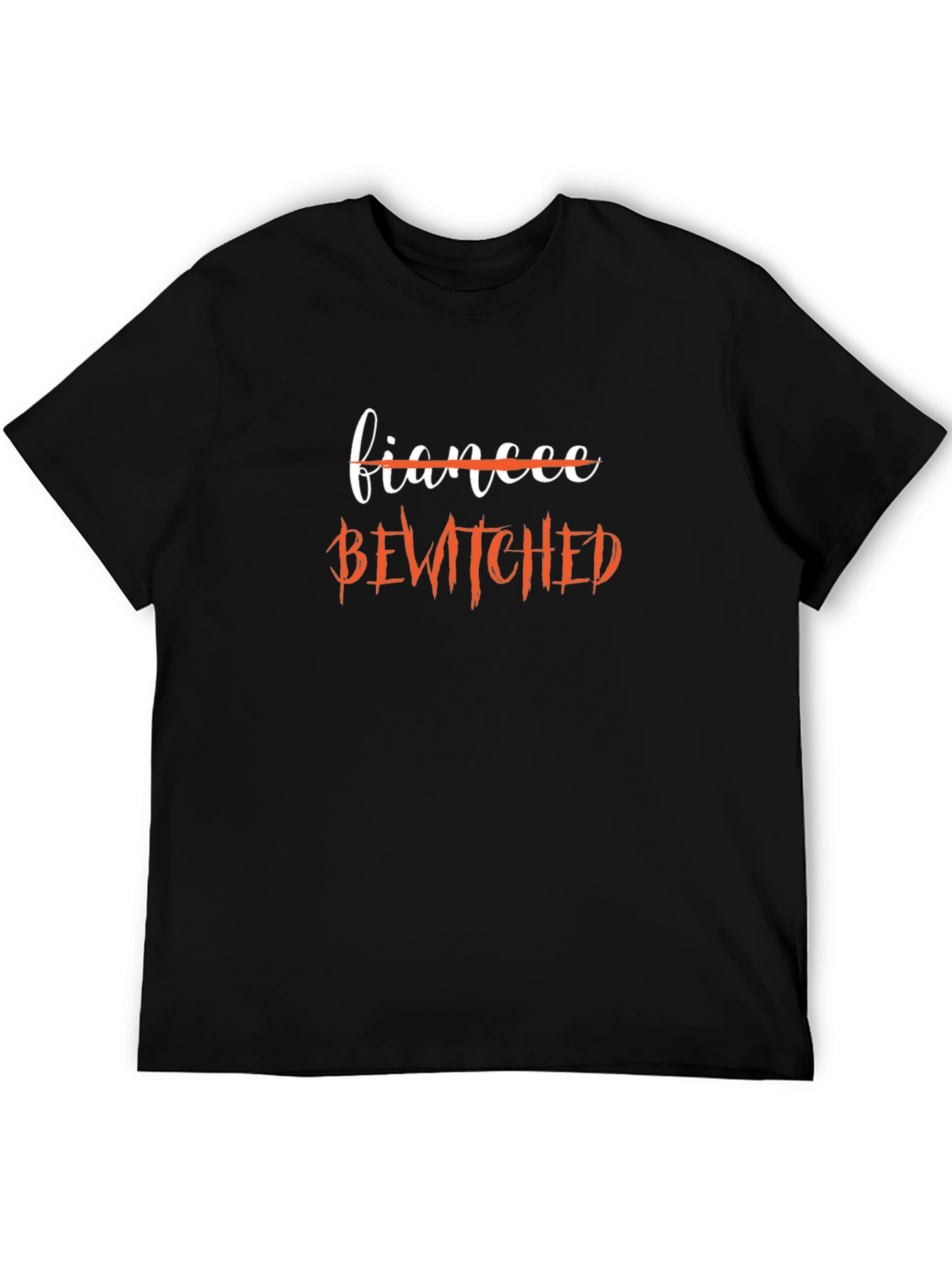 Black Bewitched Fiance T-Shirt view 5