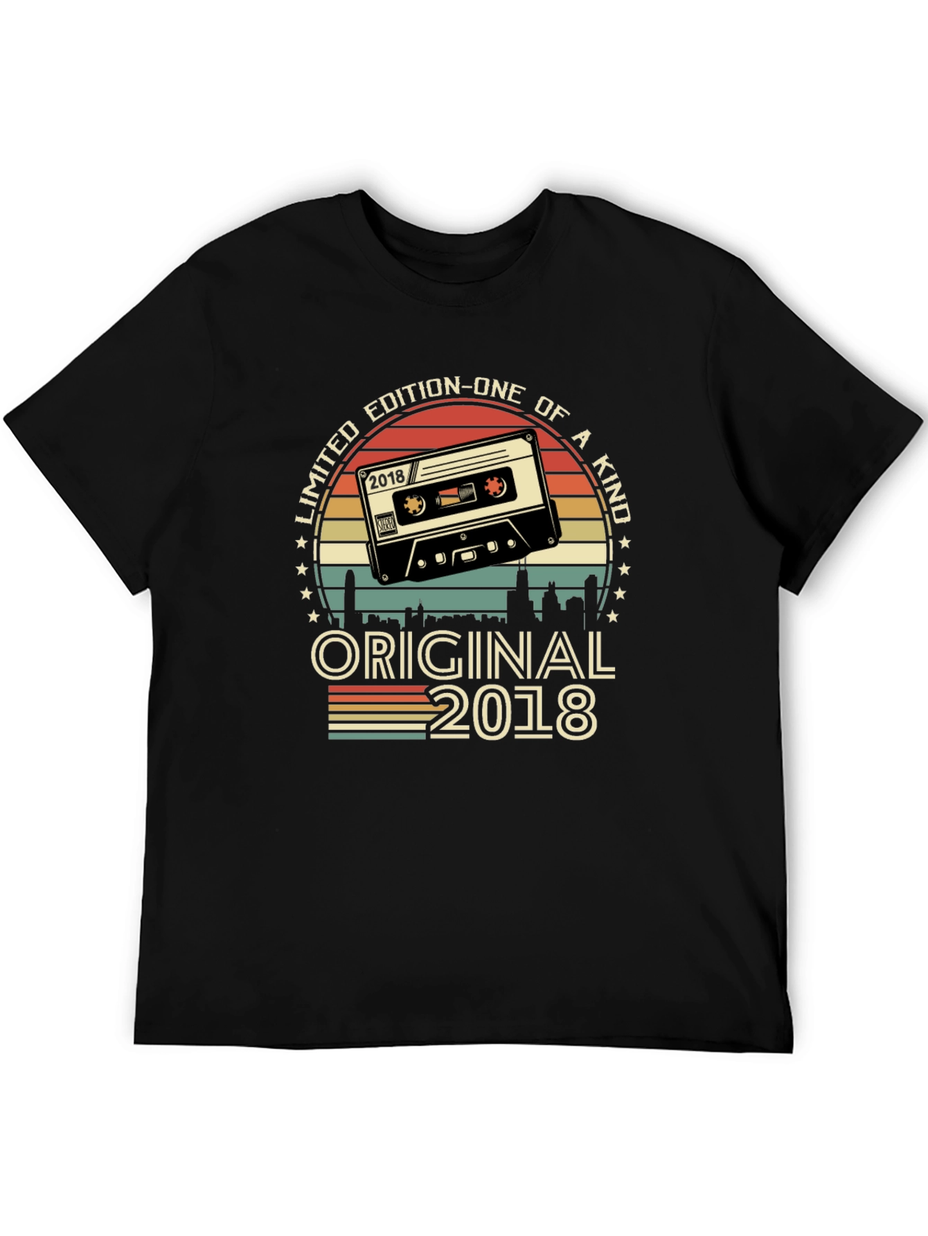 Black Original 2018 Limited Edition Cassette T-Shirt view 5