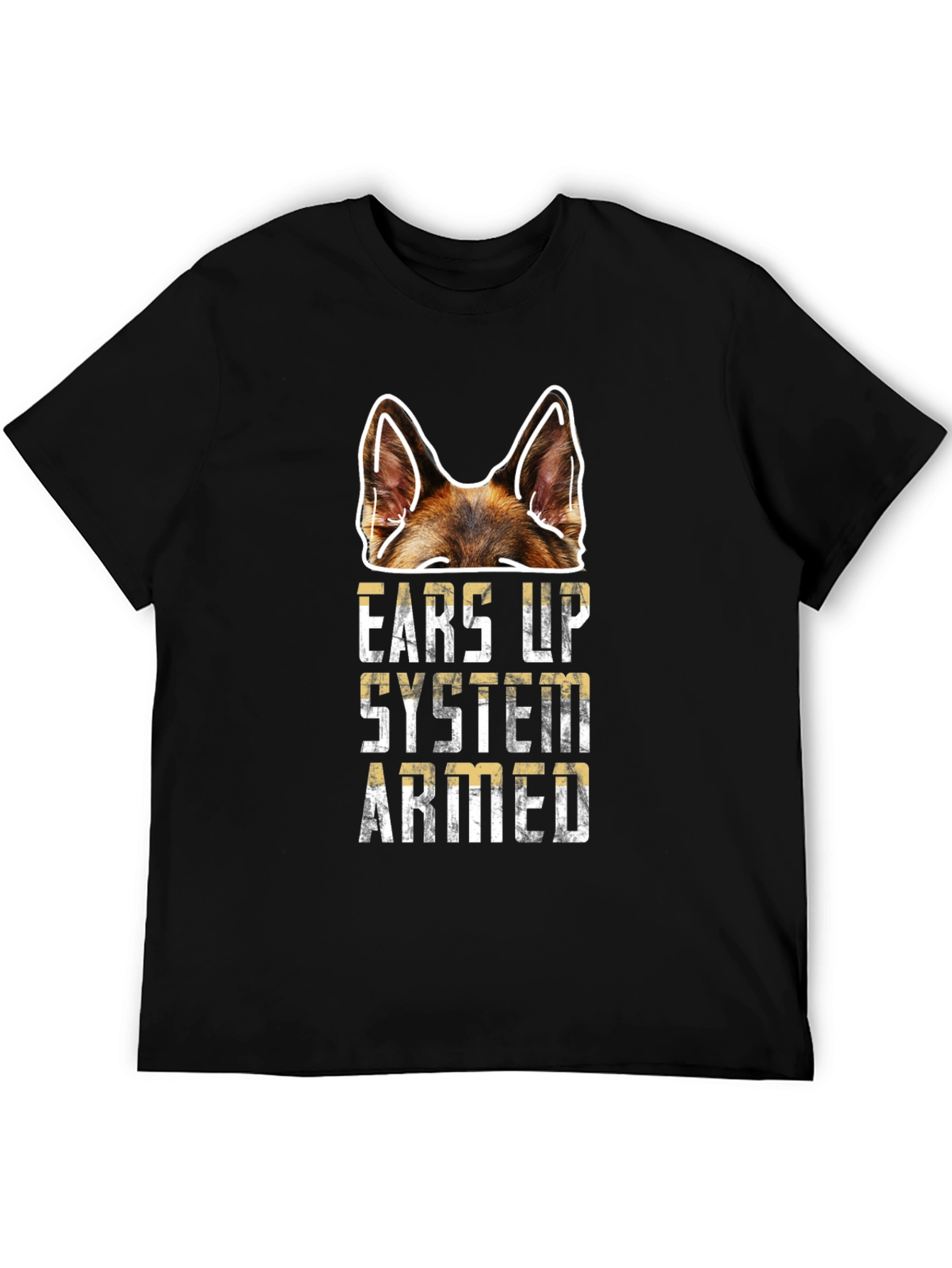 Black Ears Up System Armed Tee view 5