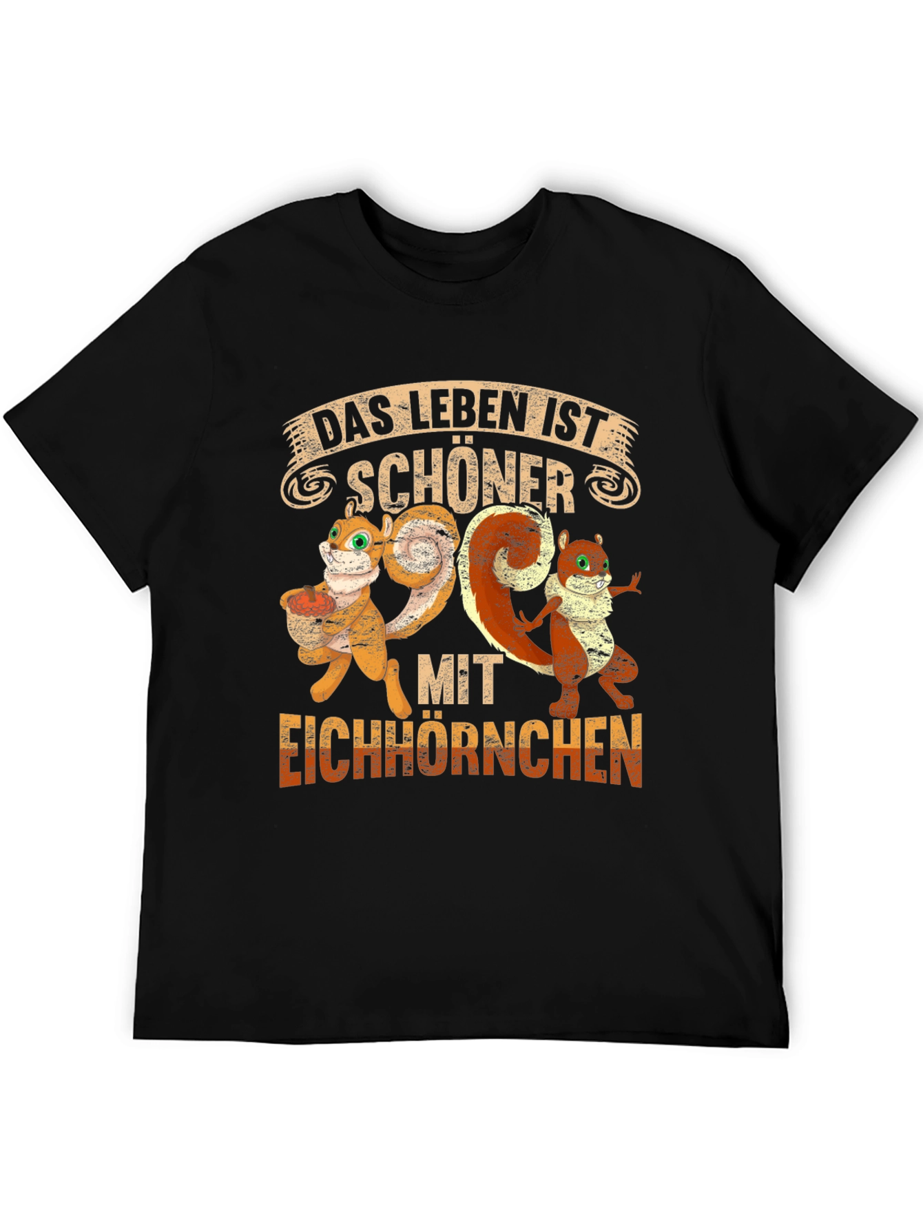Black Squirrel T-Shirt - Das Leben Ist Schöner view 5