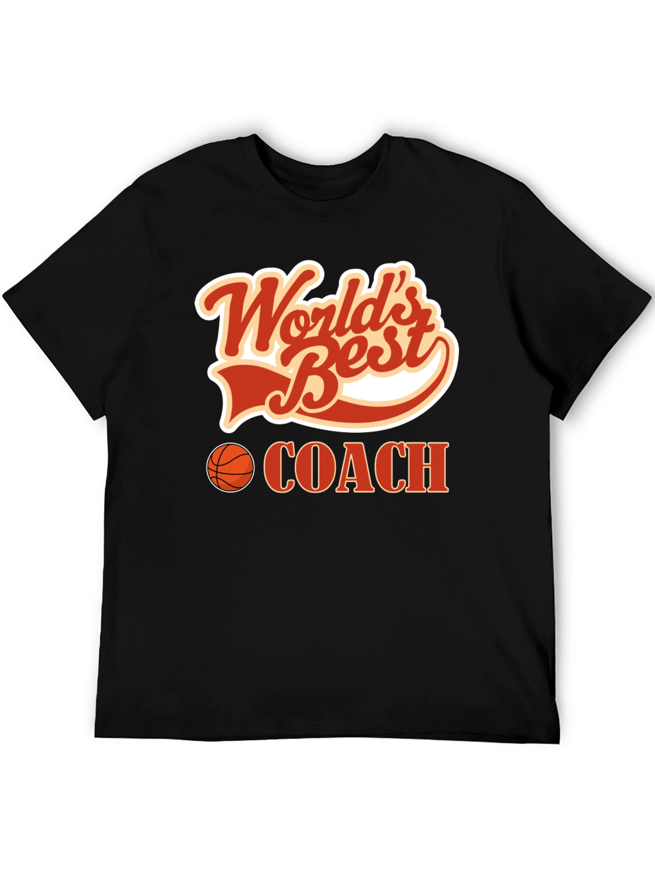 Black World's Best Coach T-Shirt view 5